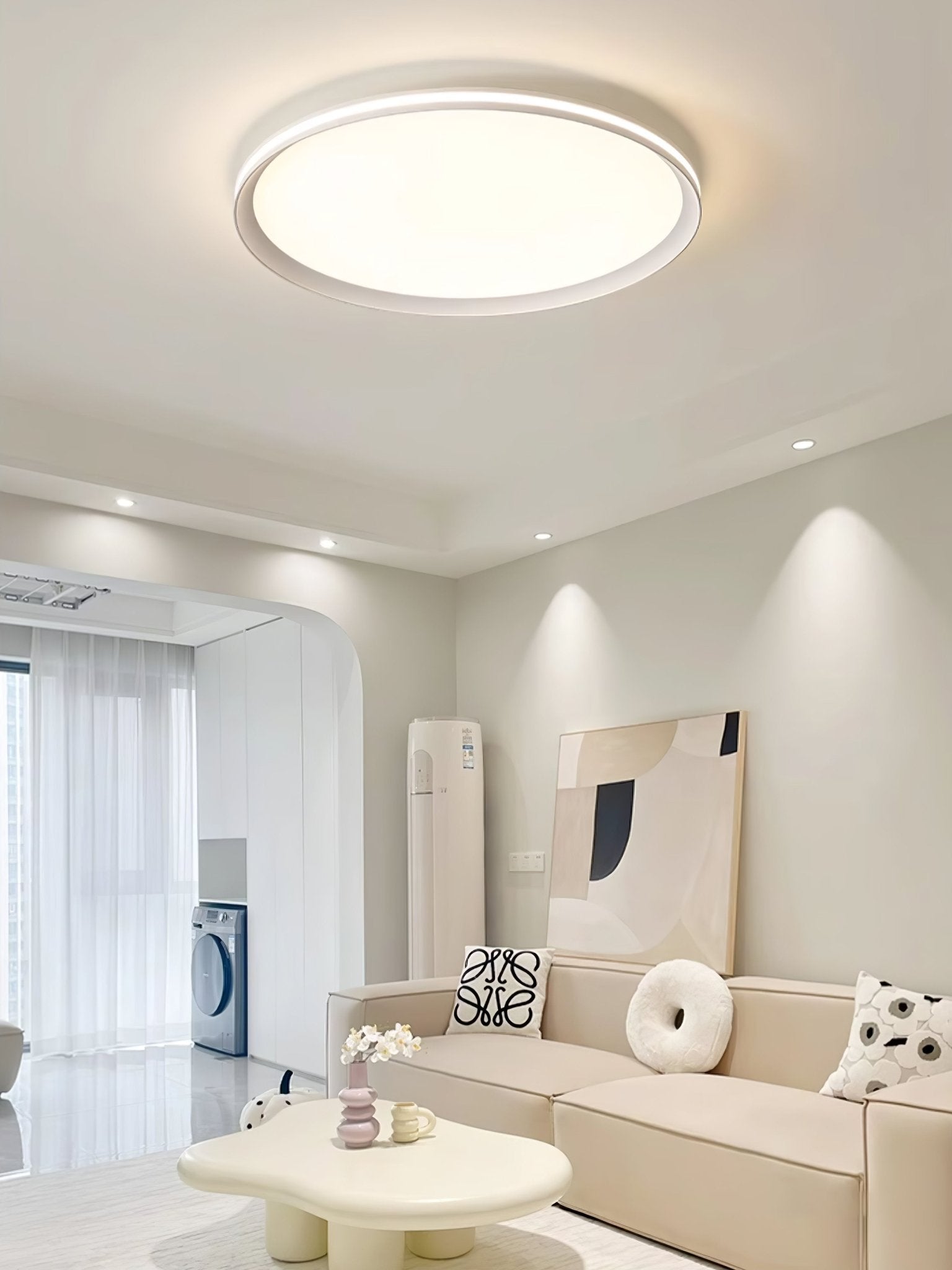 Acrylic Circular LED Ceiling Light - Blowlighting