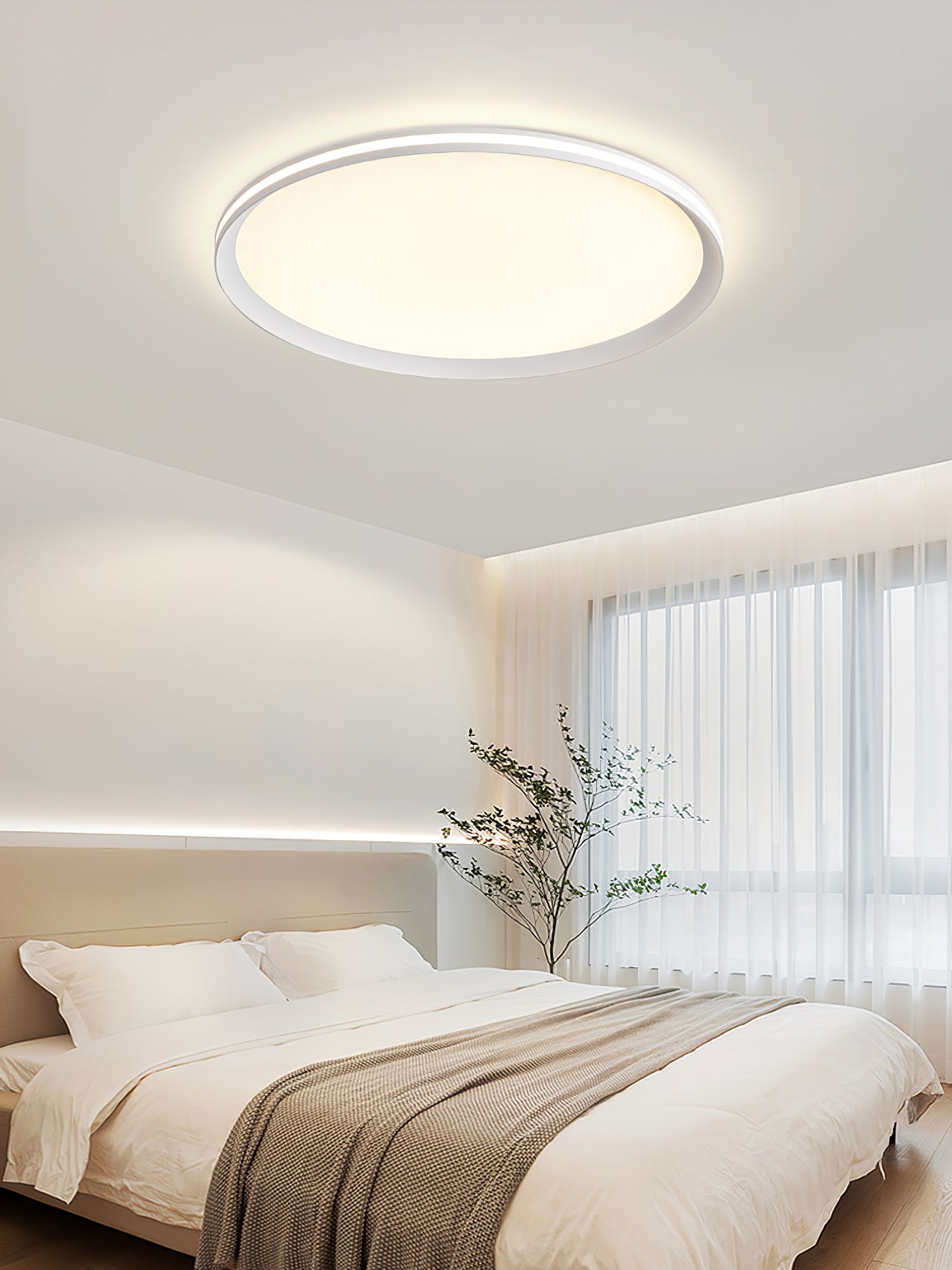 Acrylic Circular LED Ceiling Light - Blowlighting