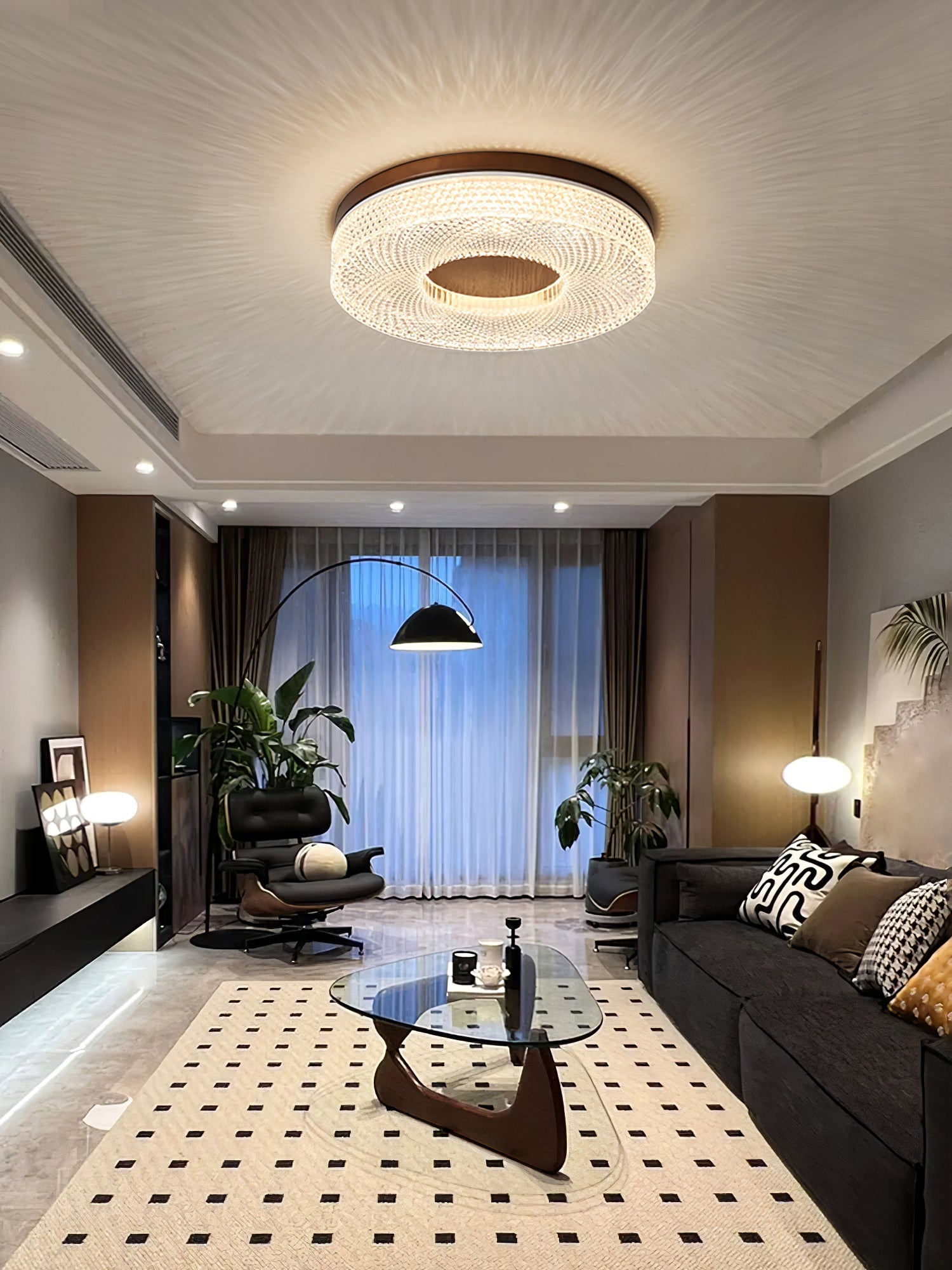 Acrylic Halo Round Ceiling Light - Blowlighting
