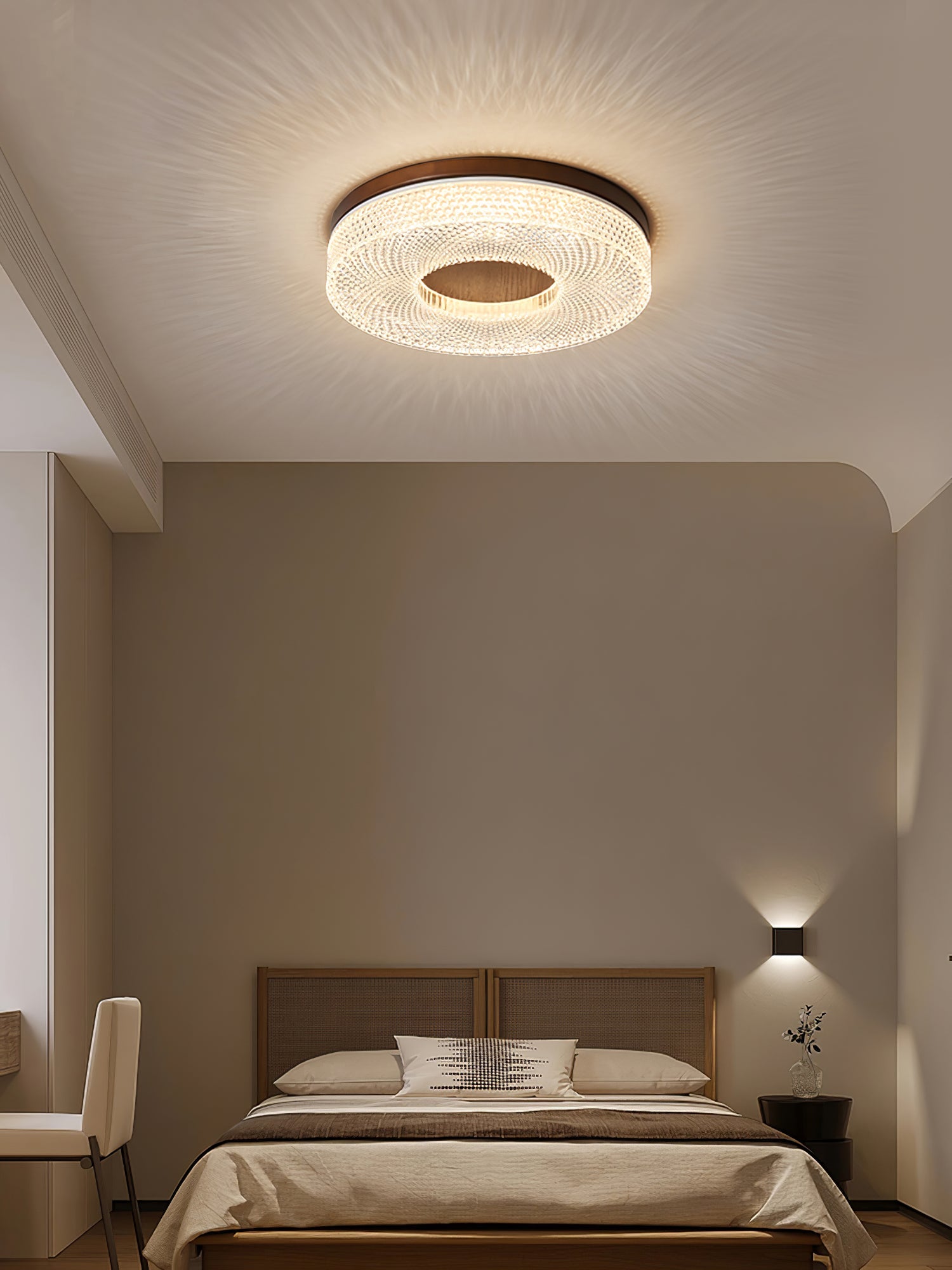 Acrylic Halo Round Ceiling Light - Blowlighting