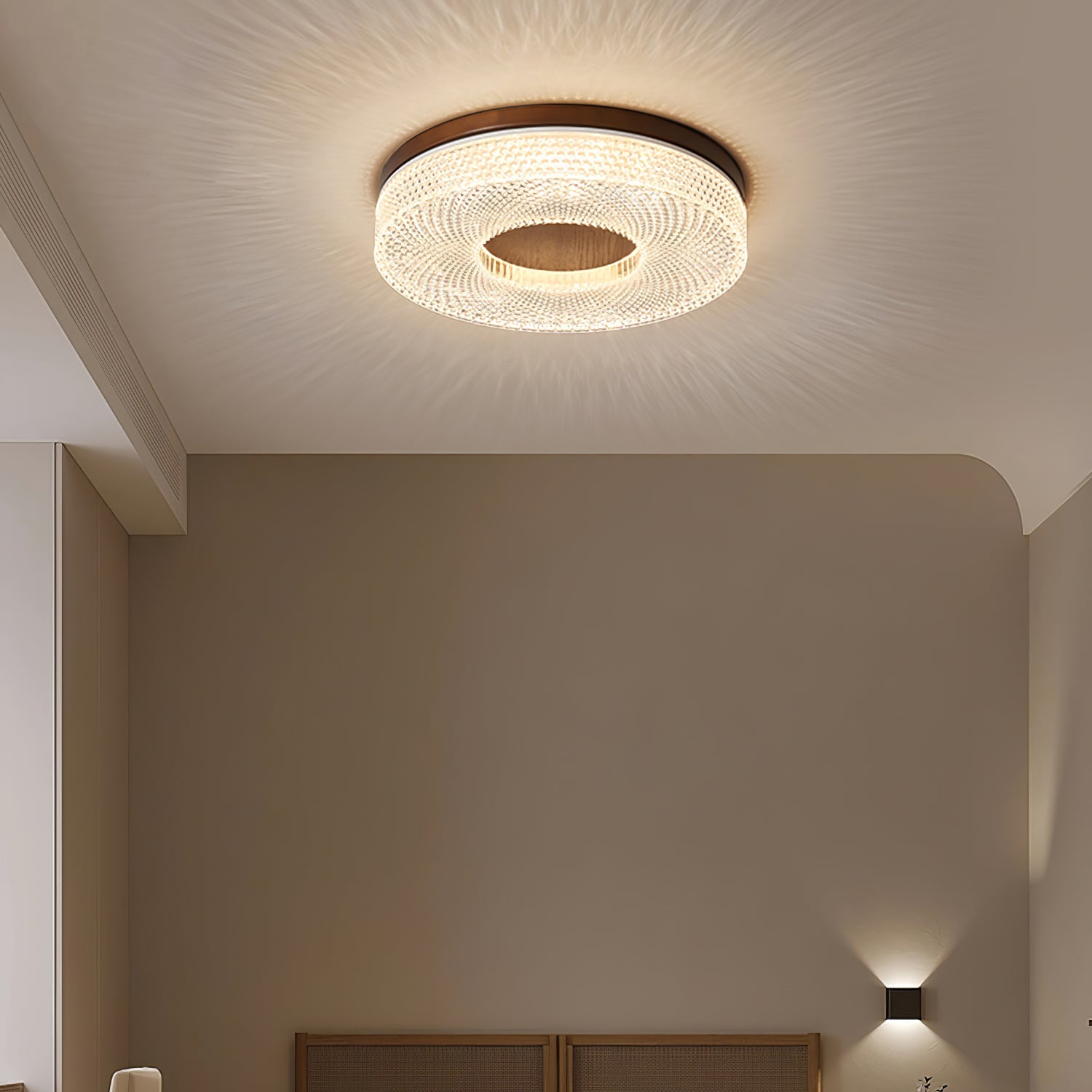 Acrylic Halo Round Ceiling Light - Blowlighting