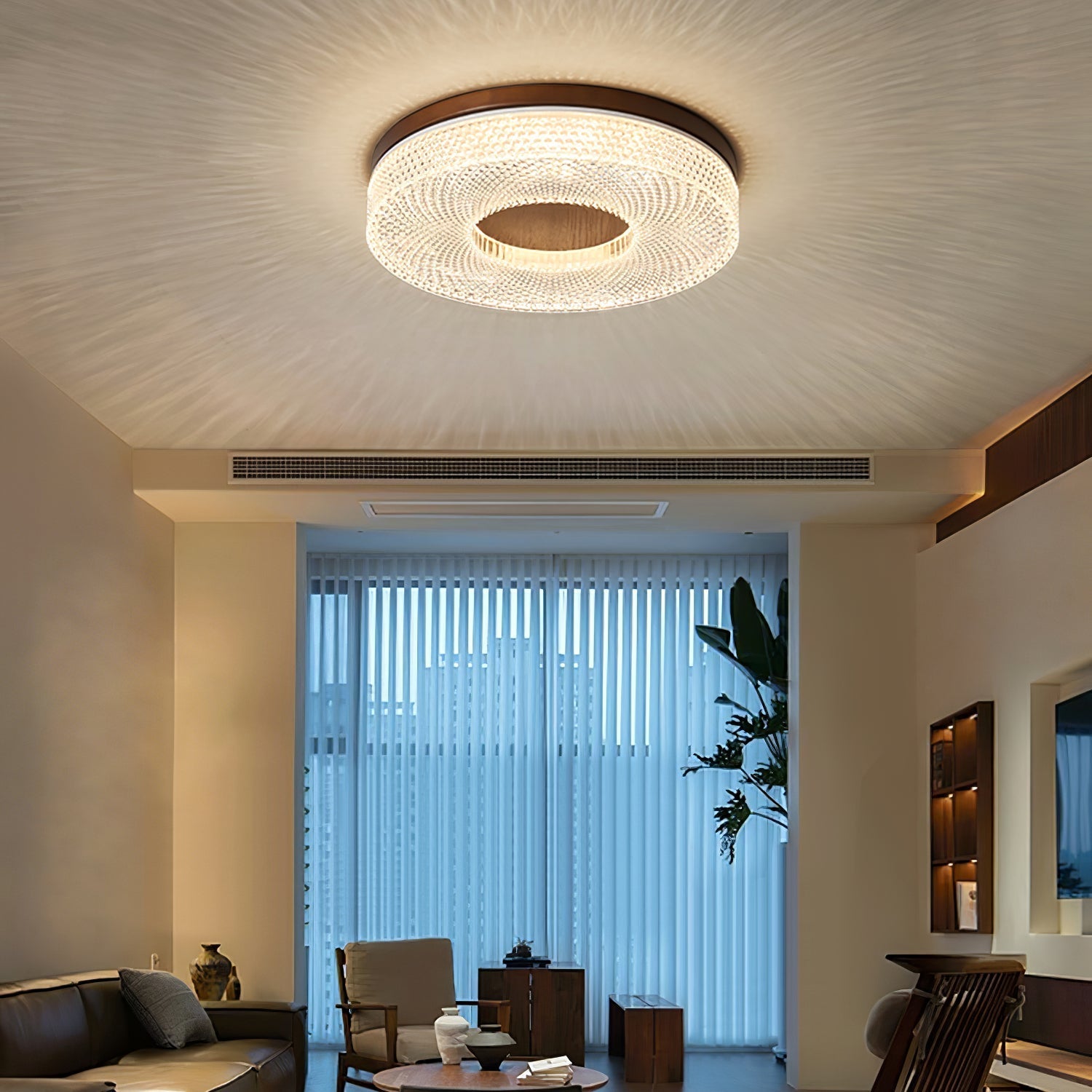 Acrylic Halo Round Ceiling Light - Blowlighting