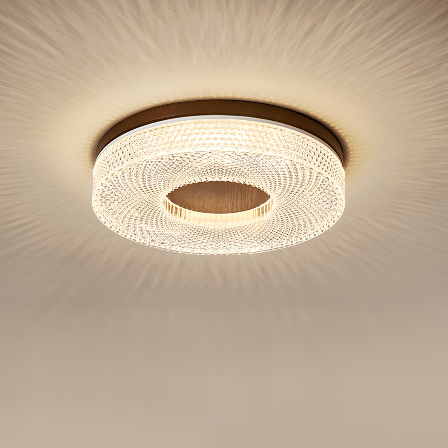 Acrylic Halo Round Ceiling Light - Blowlighting