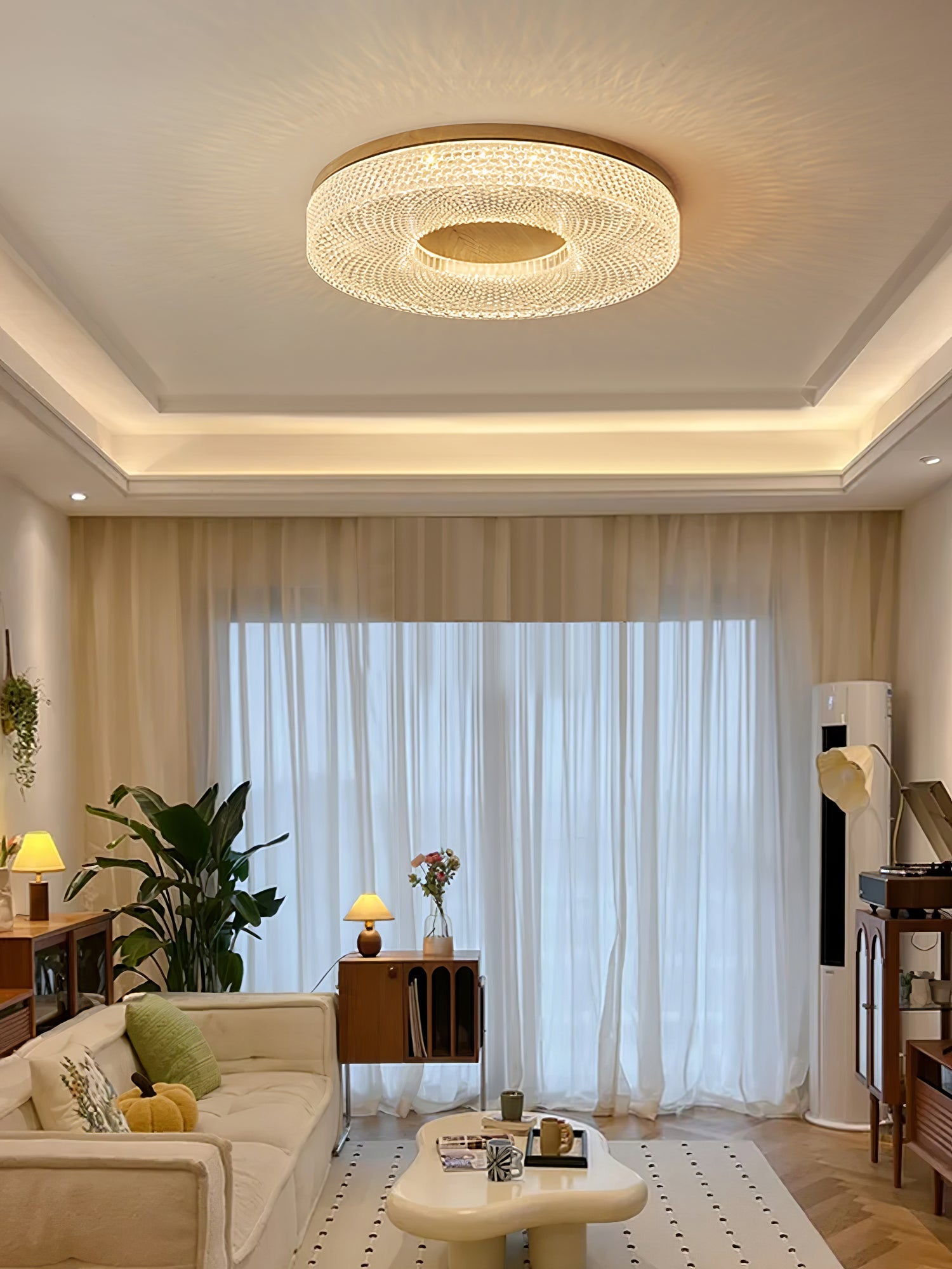 Acrylic Halo Round Ceiling Light - Blowlighting