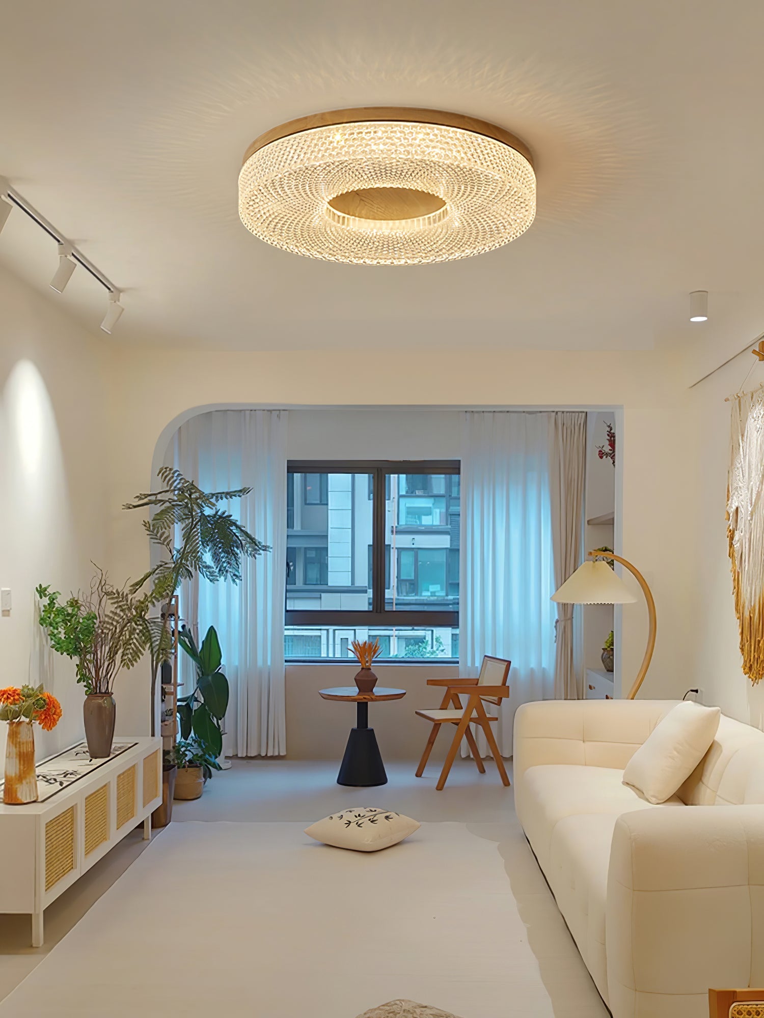 Acrylic Halo Round Ceiling Light - Blowlighting