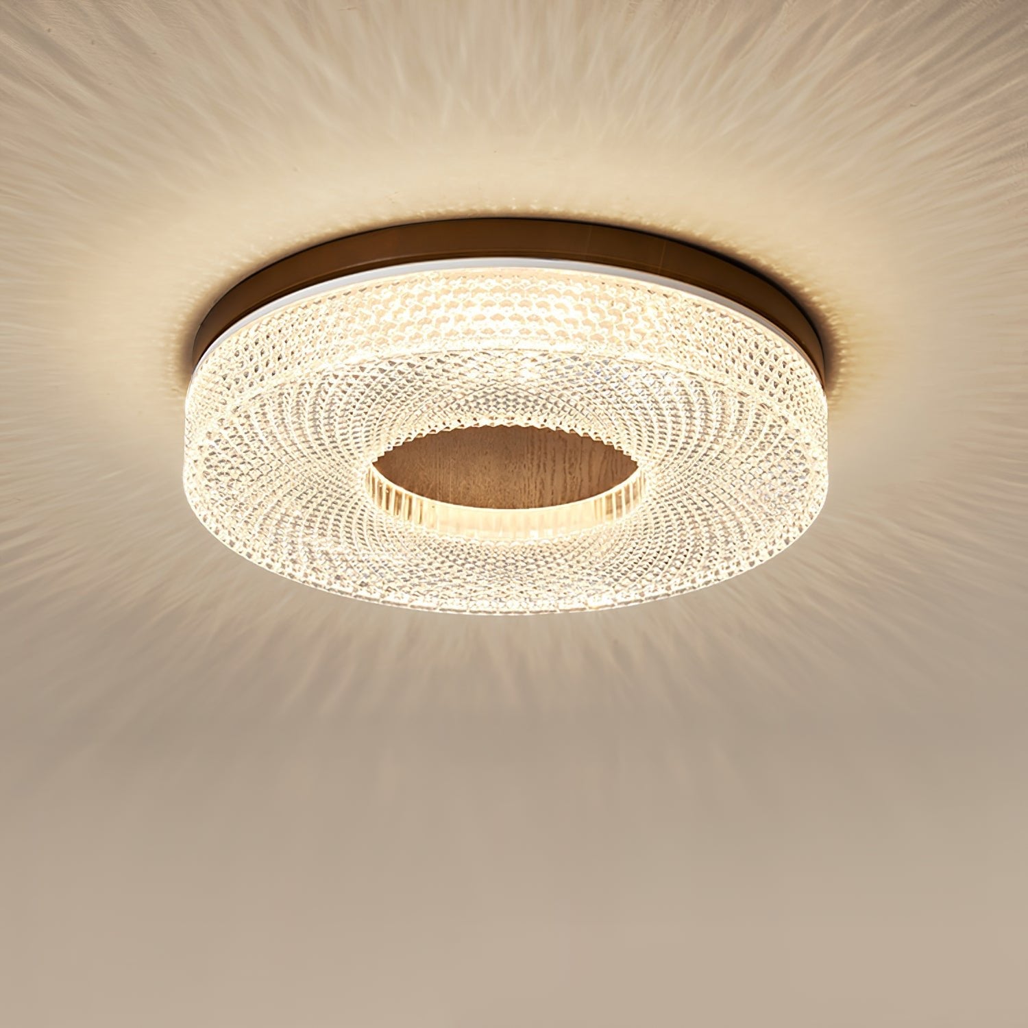 Acrylic Halo Round Ceiling Light - Blowlighting