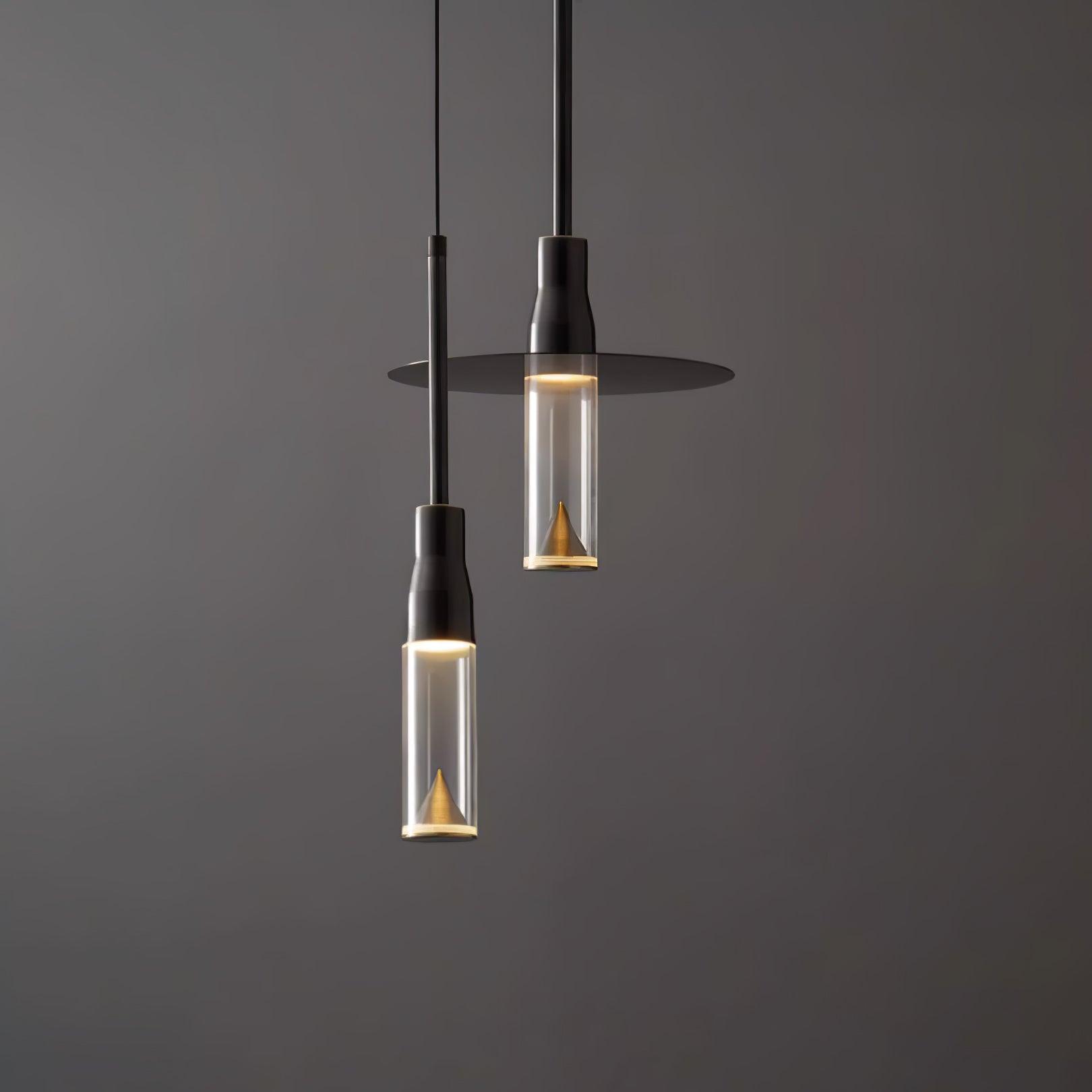 Acrylic Hat Plate Pendant Light - Blowlighting