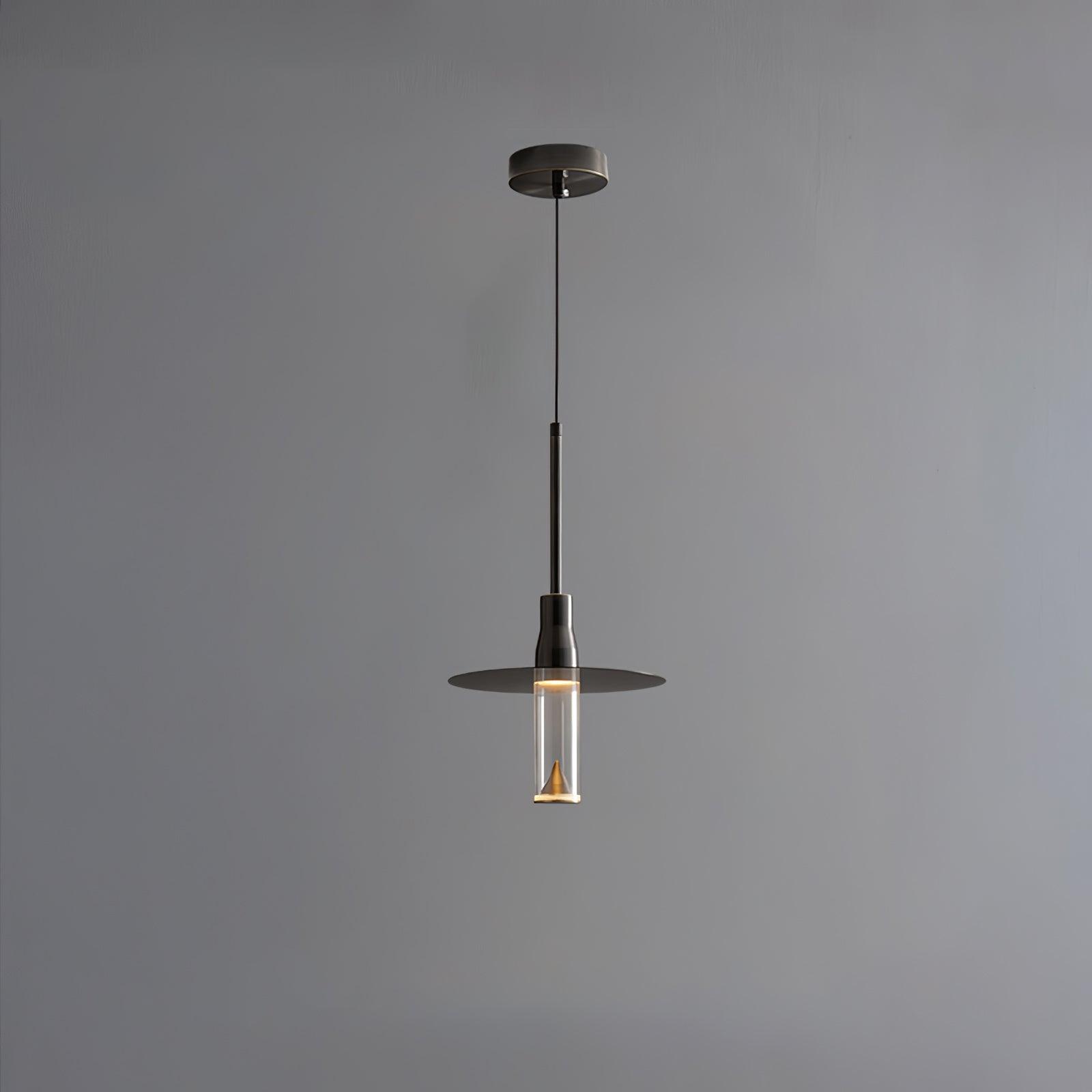 Acrylic Hat Plate Pendant Light - Blowlighting