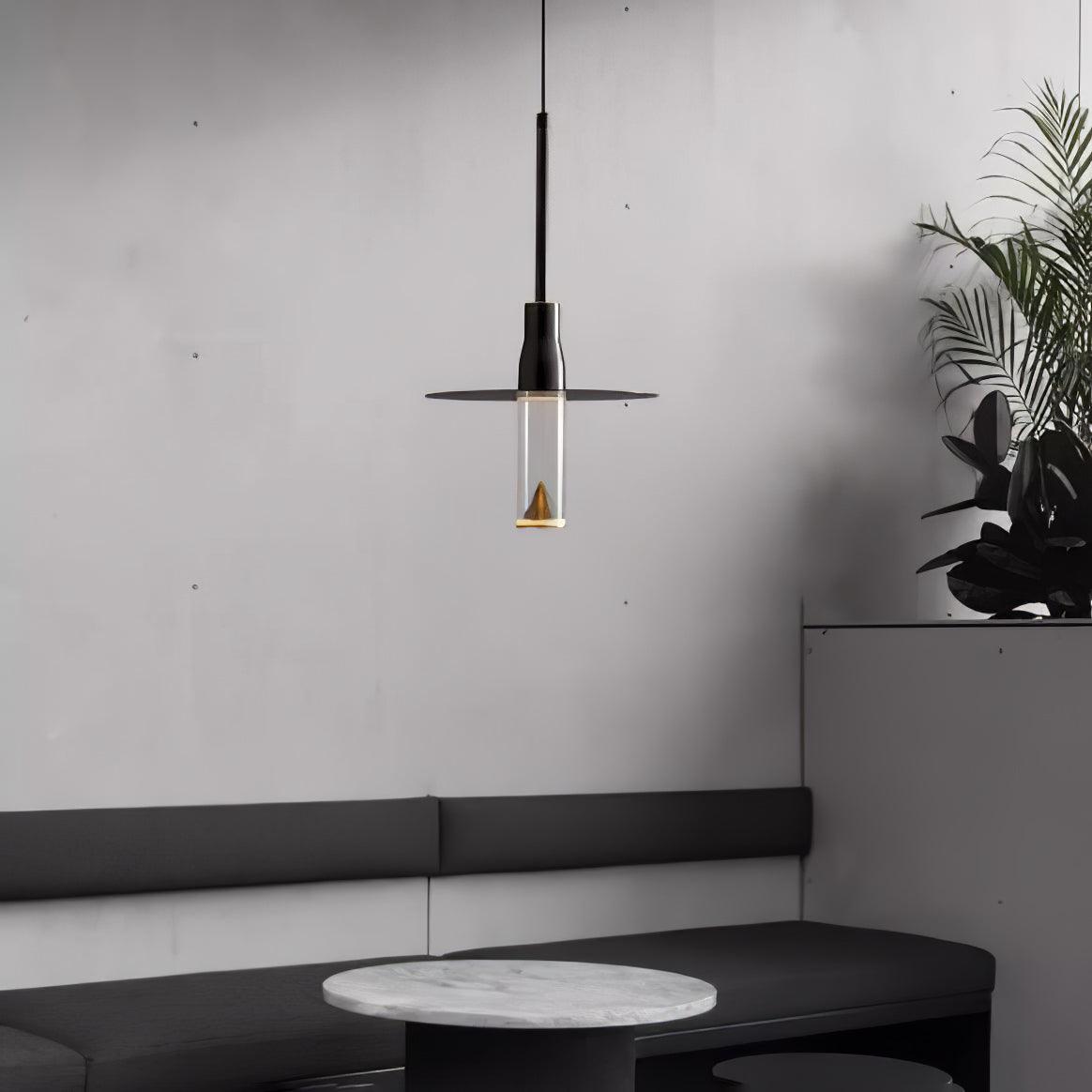 Acrylic Hat Plate Pendant Light - Blowlighting