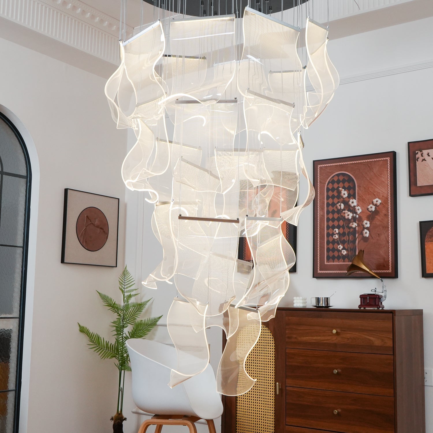 Acrylic LED Chandelier - Blowlighting