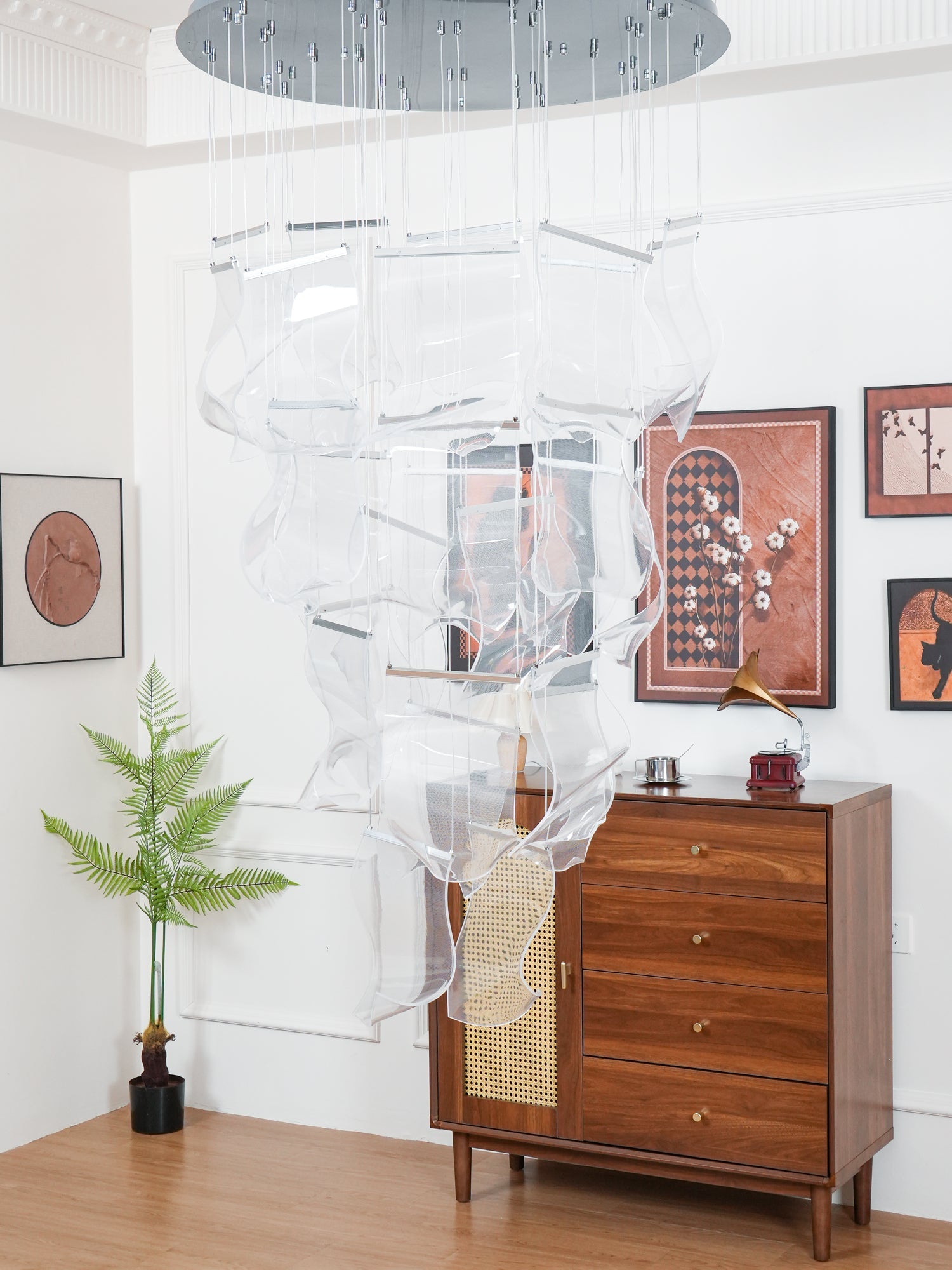 Acrylic LED Chandelier - Blowlighting