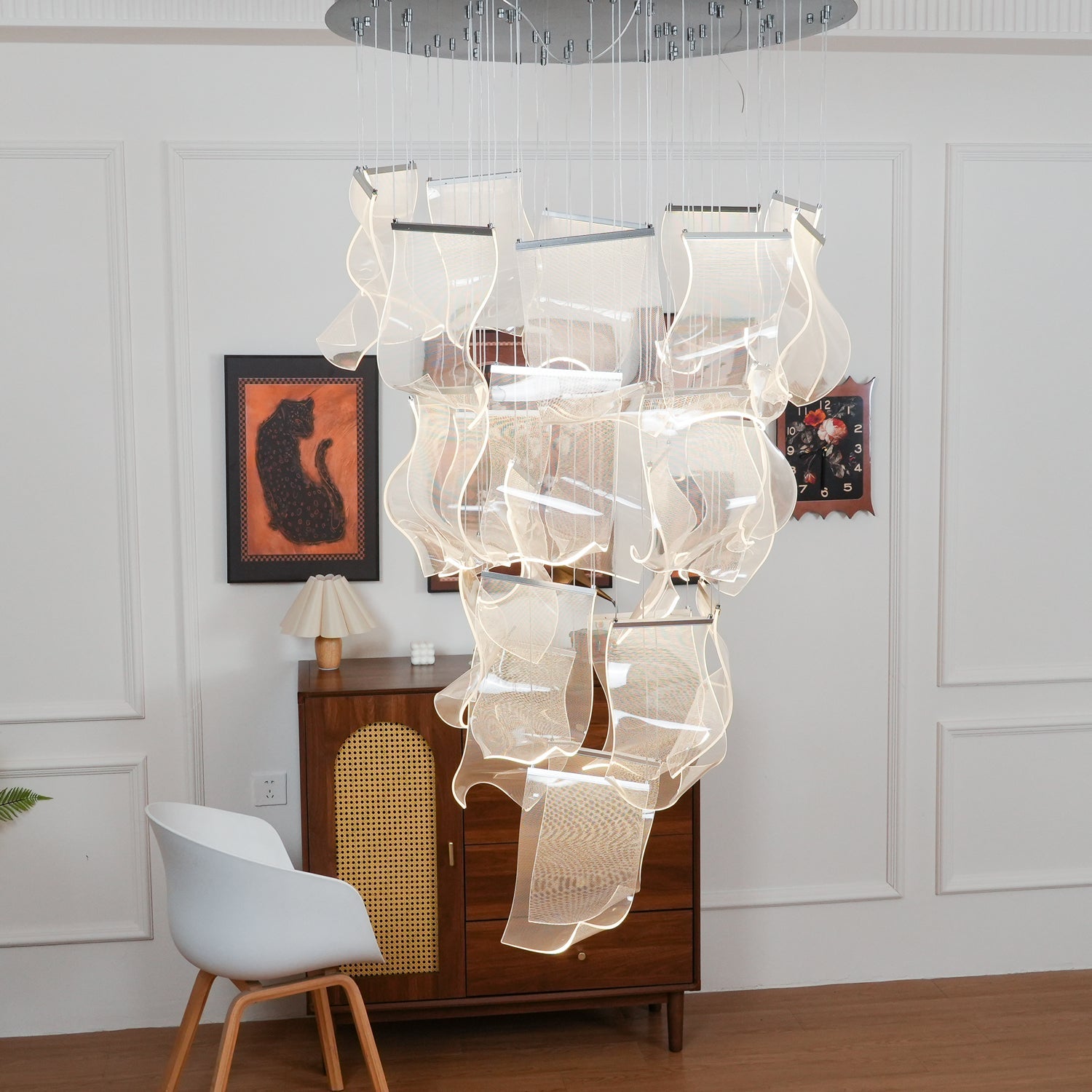 Acrylic LED Chandelier - Blowlighting