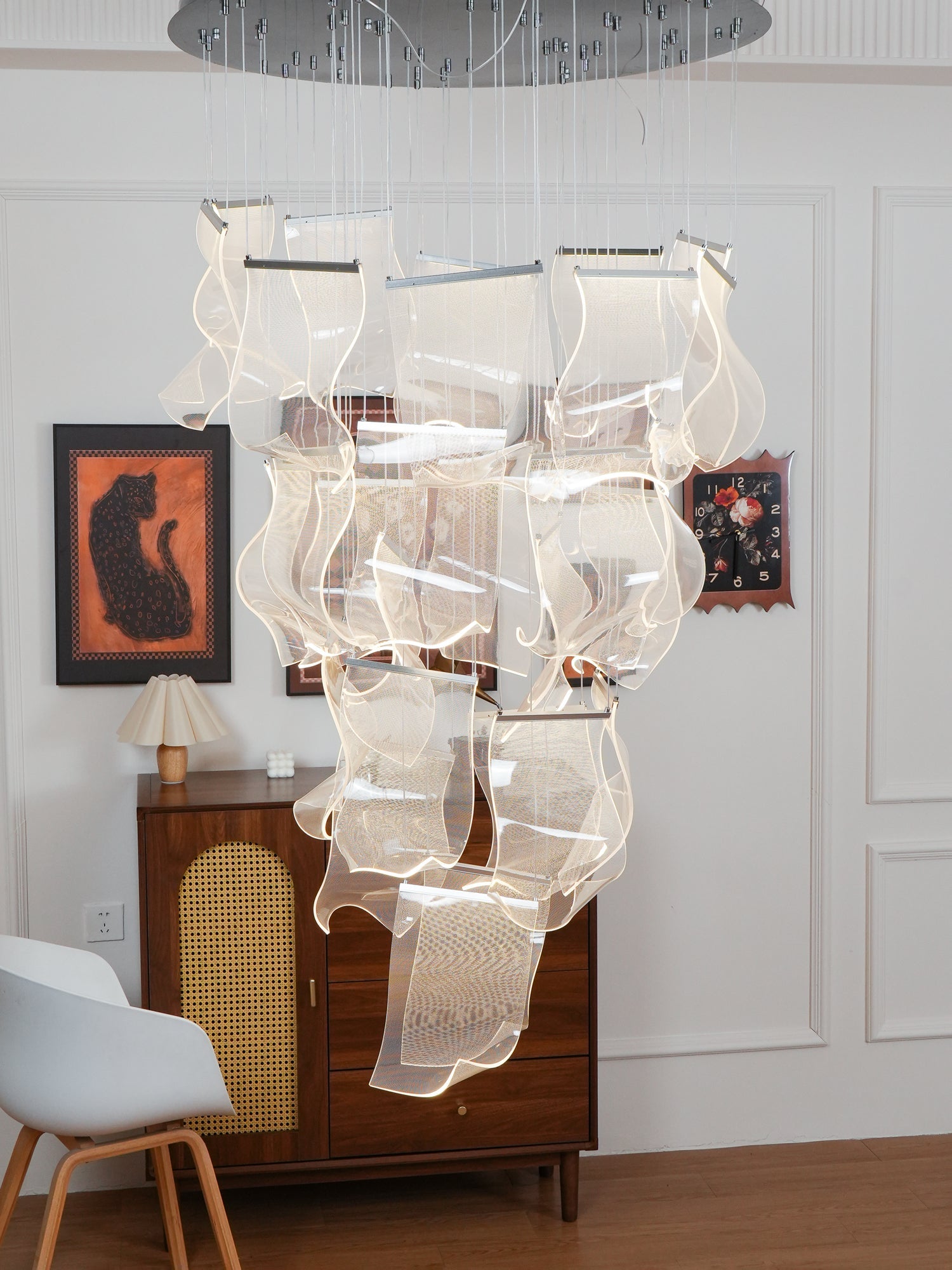 Acrylic LED Chandelier - Blowlighting