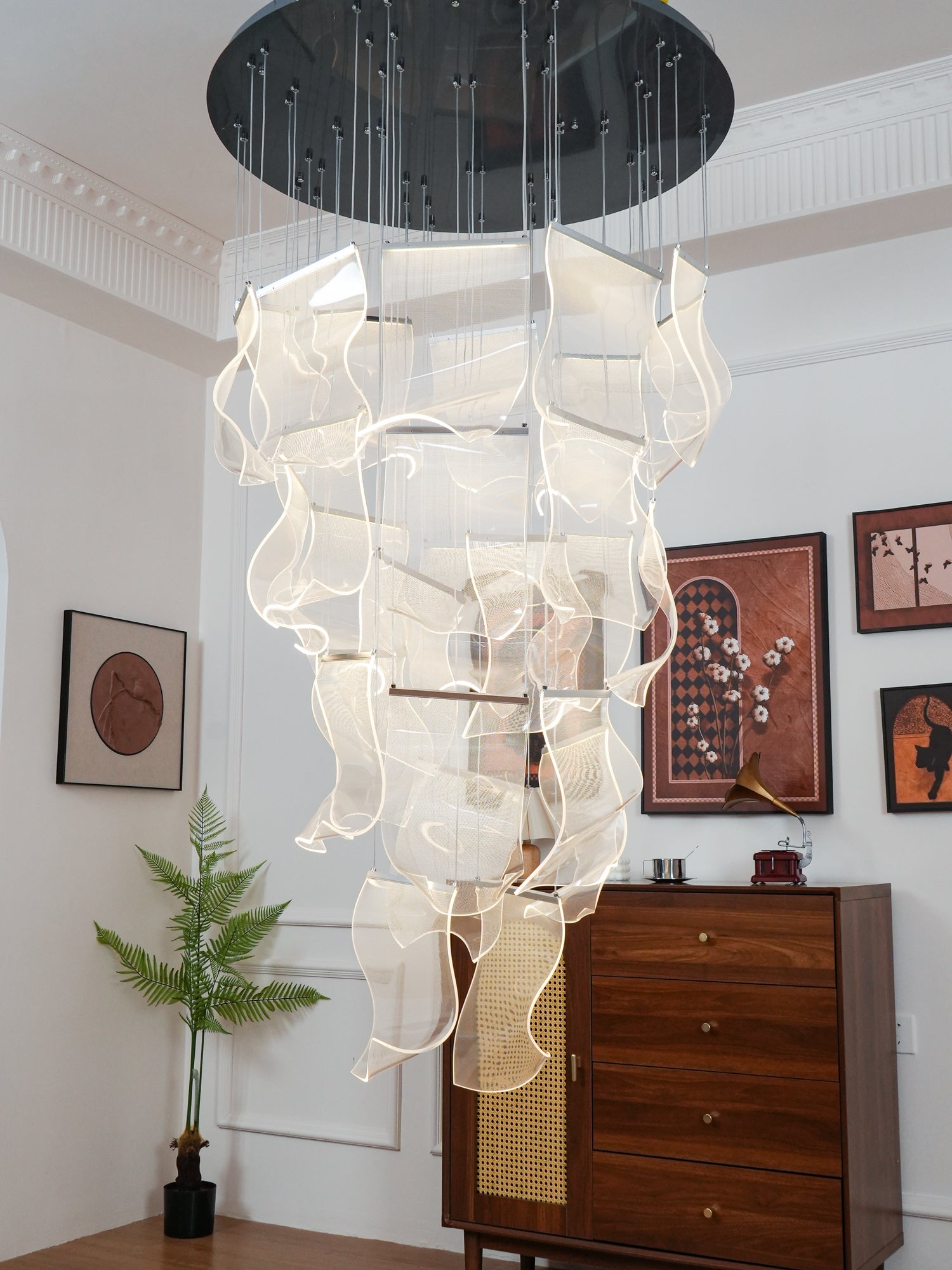 Acrylic LED Chandelier - Blowlighting