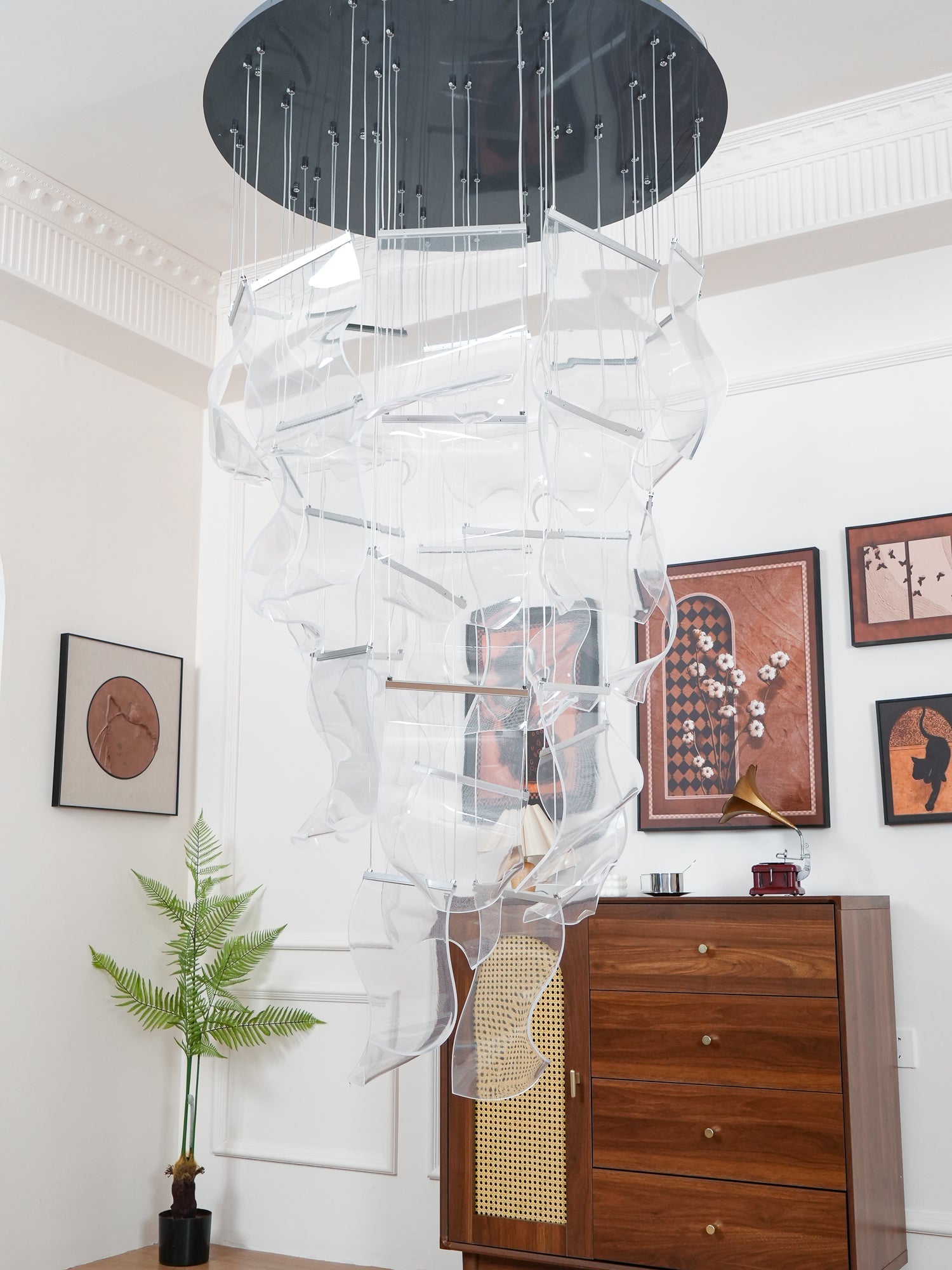 Acrylic LED Chandelier - Blowlighting