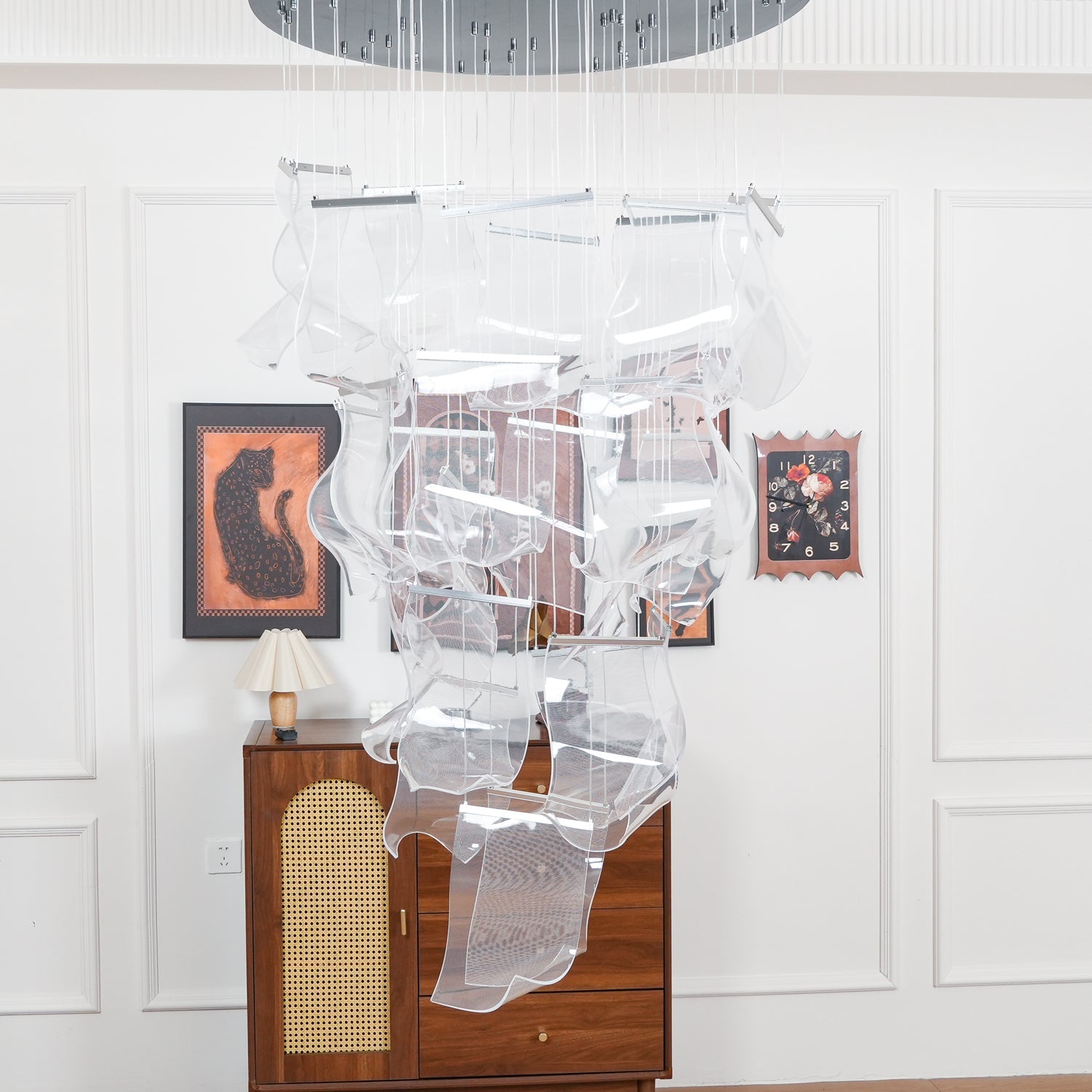 Acrylic LED Chandelier - Blowlighting