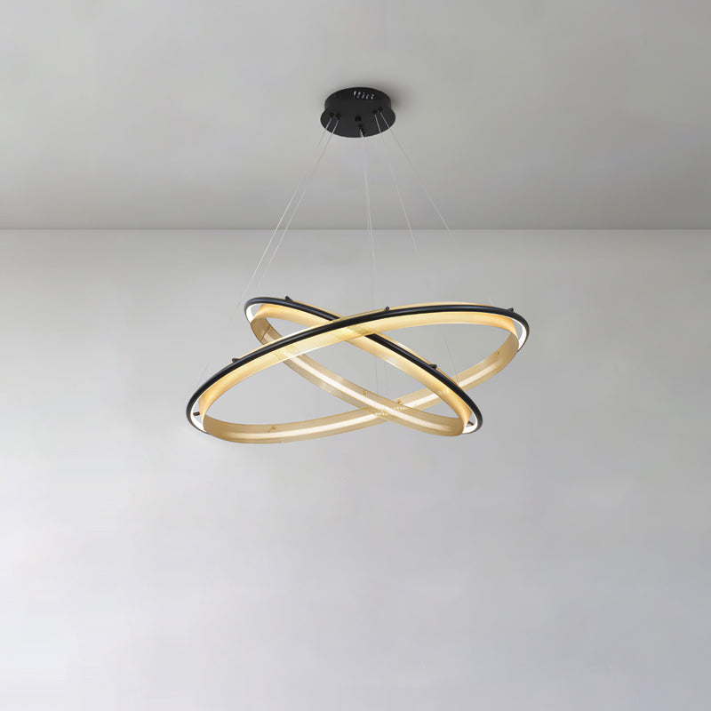 Acrylic LED Round Chandelier - Blowlighting