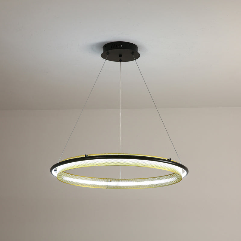 Acrylic LED Round Chandelier - Blowlighting