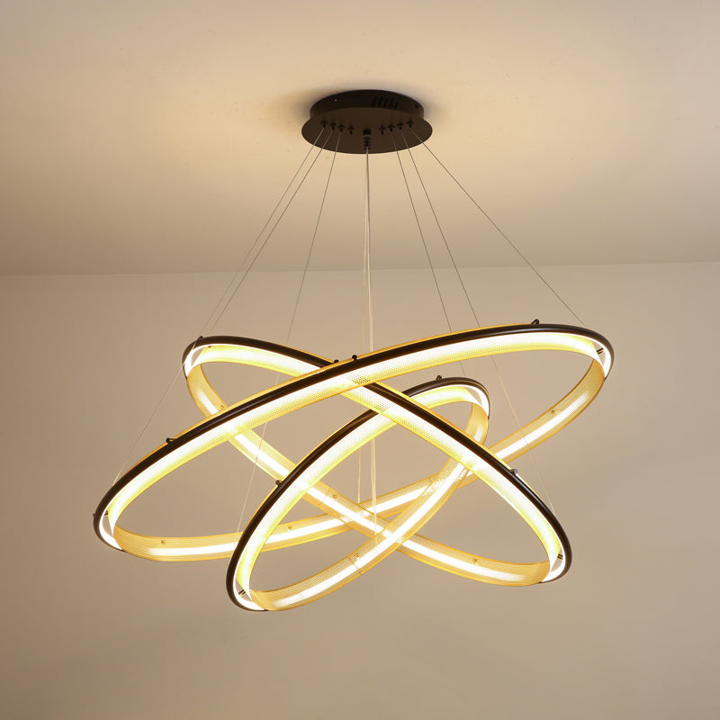 Acrylic LED Round Chandelier - Blowlighting
