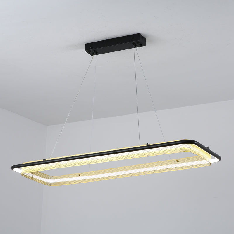 Acrylic LED Round Chandelier - Blowlighting