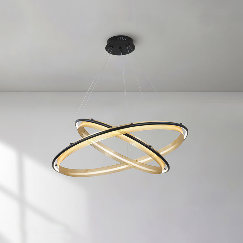 Acrylic LED Round Chandelier - Blowlighting