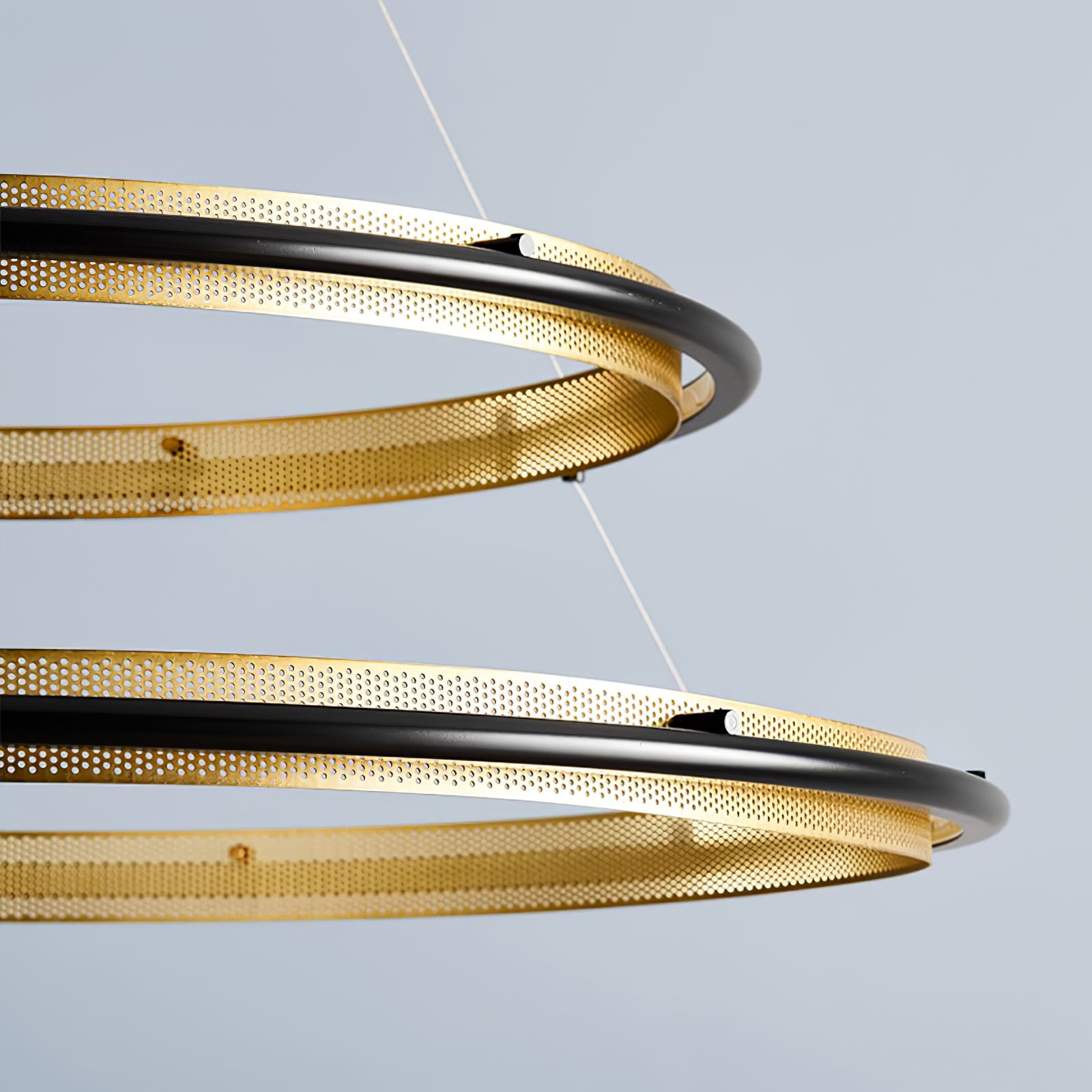 Acrylic LED Round Chandelier - Blowlighting