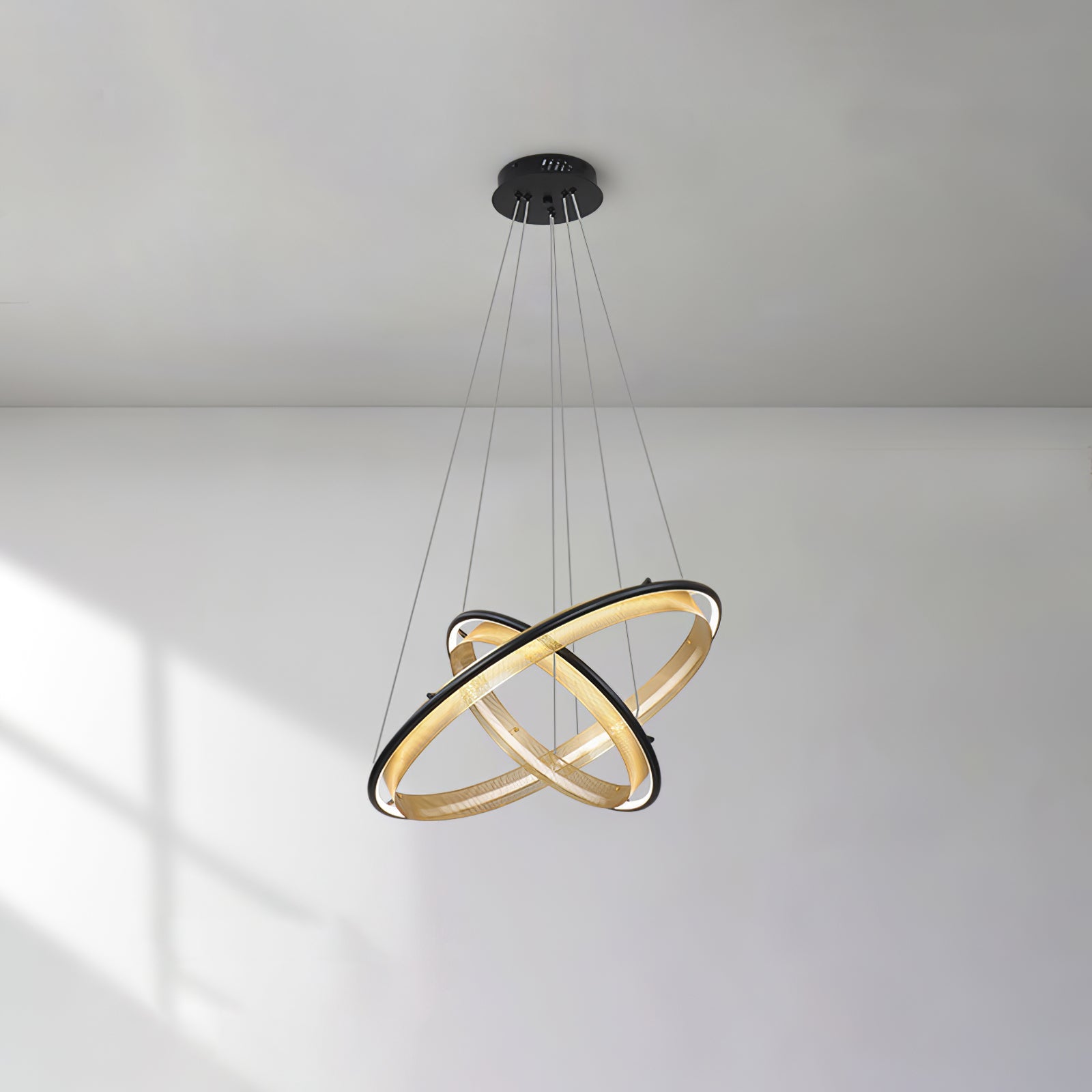 Acrylic LED Round Chandelier - Blowlighting