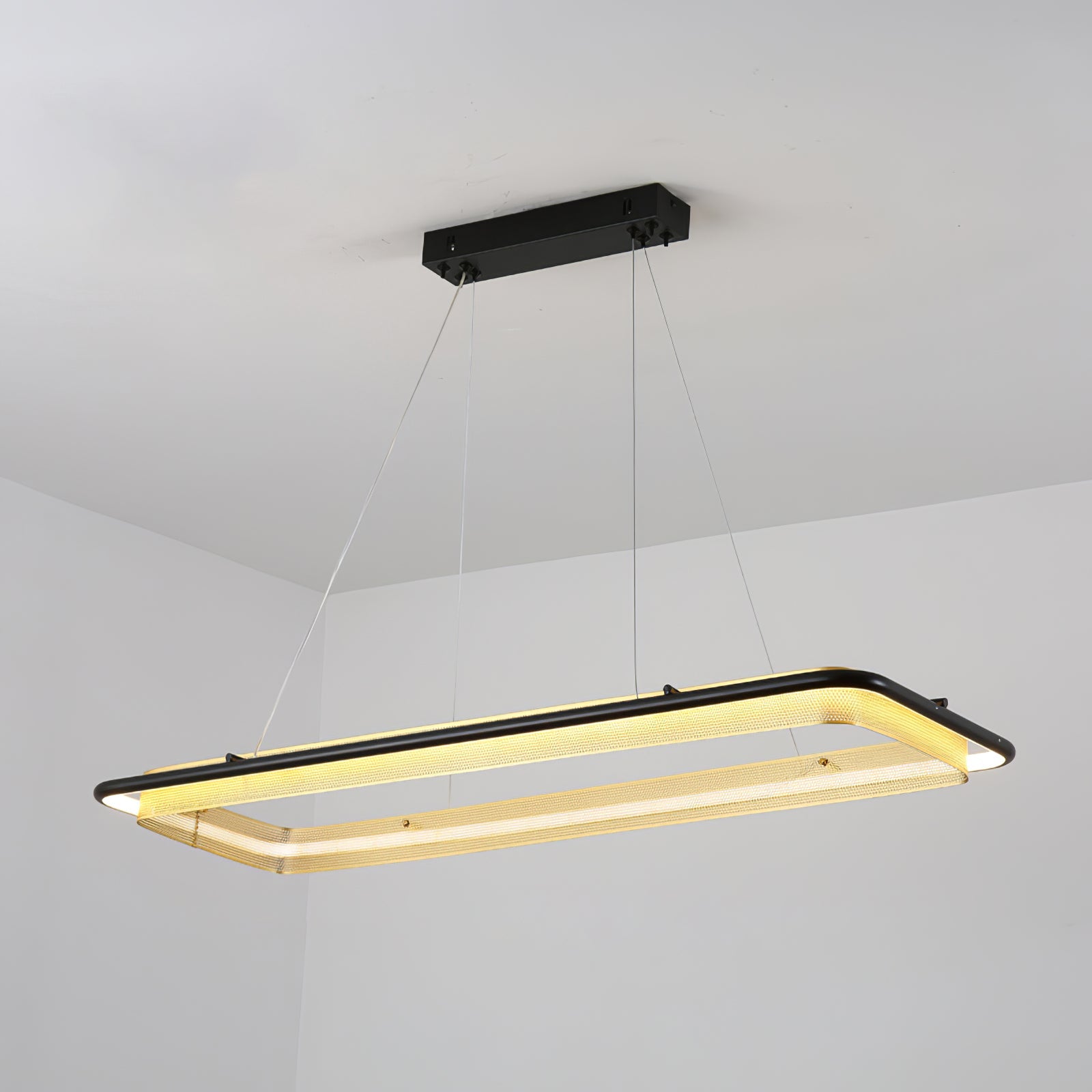 Acrylic LED Round Chandelier - Blowlighting