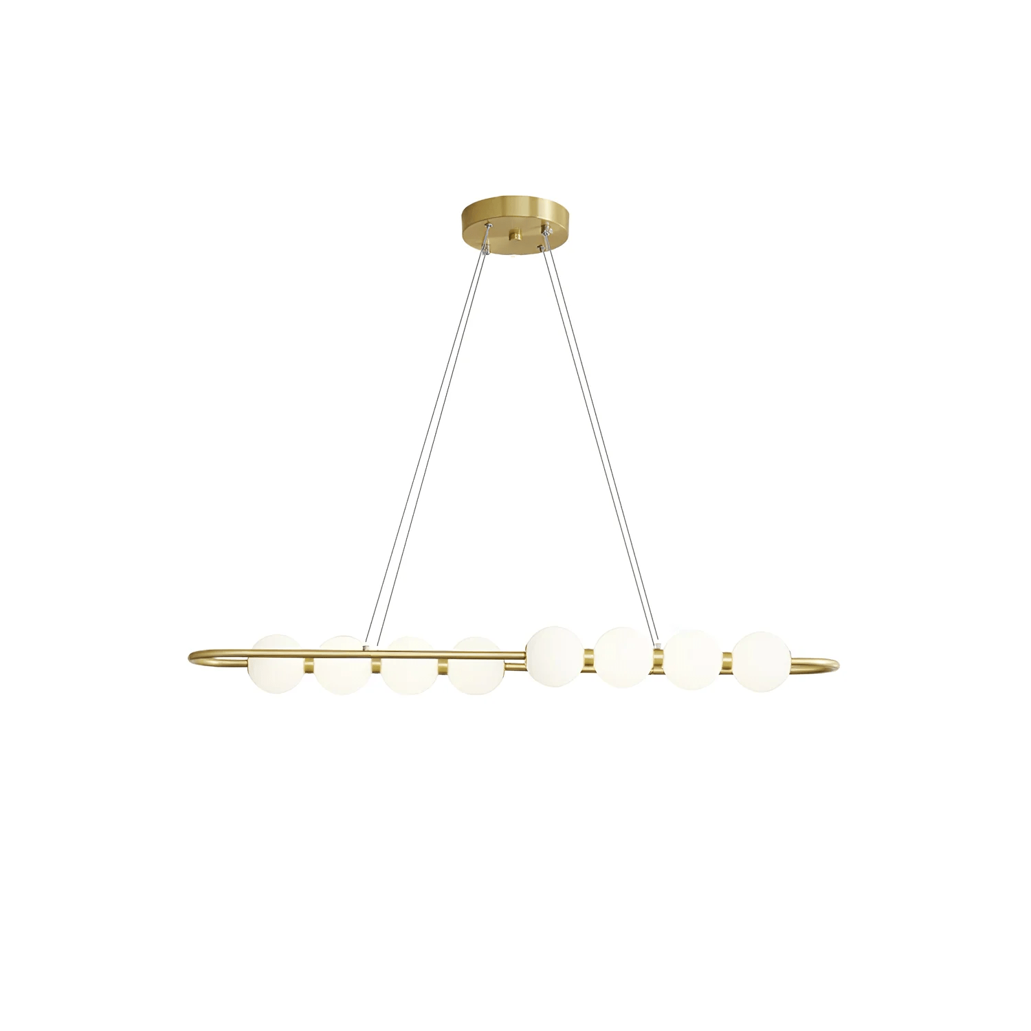 Cetalan Elegance Art Pearls Plastic Chandelier - Blowlighting