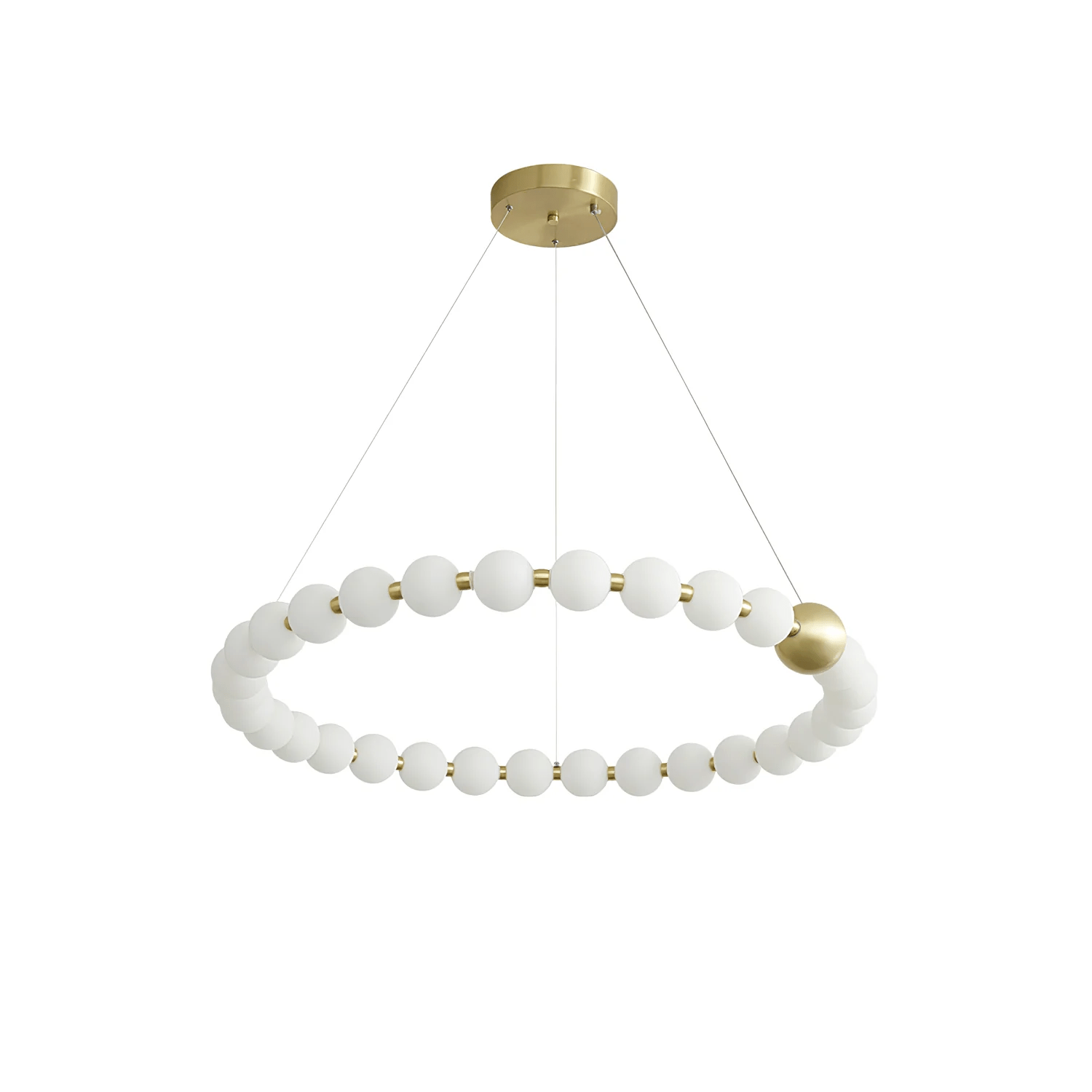 Cetalan Elegance Art Pearls Plastic Chandelier - Blowlighting