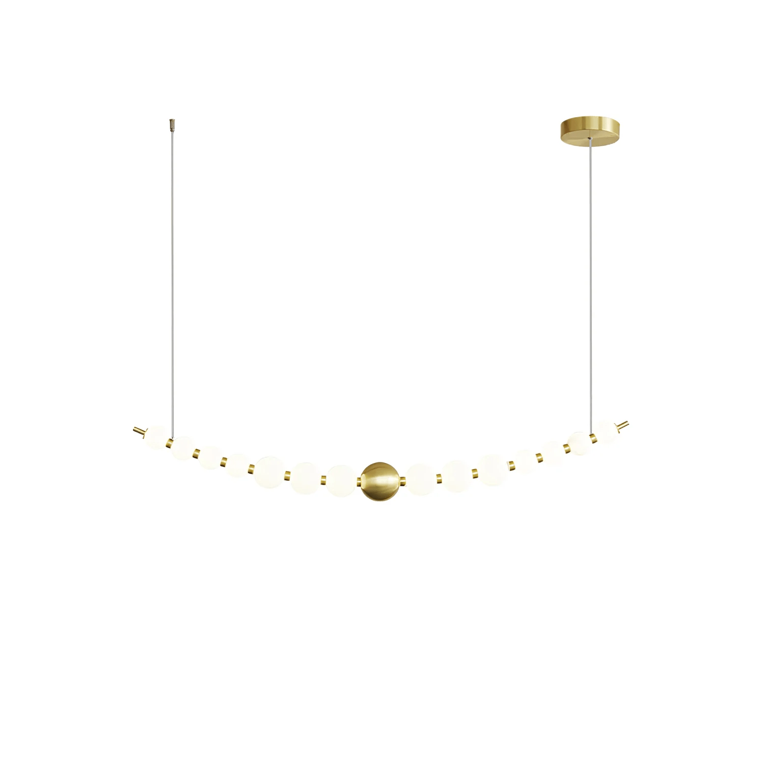 Cetalan Elegance Art Pearls Plastic Chandelier - Blowlighting