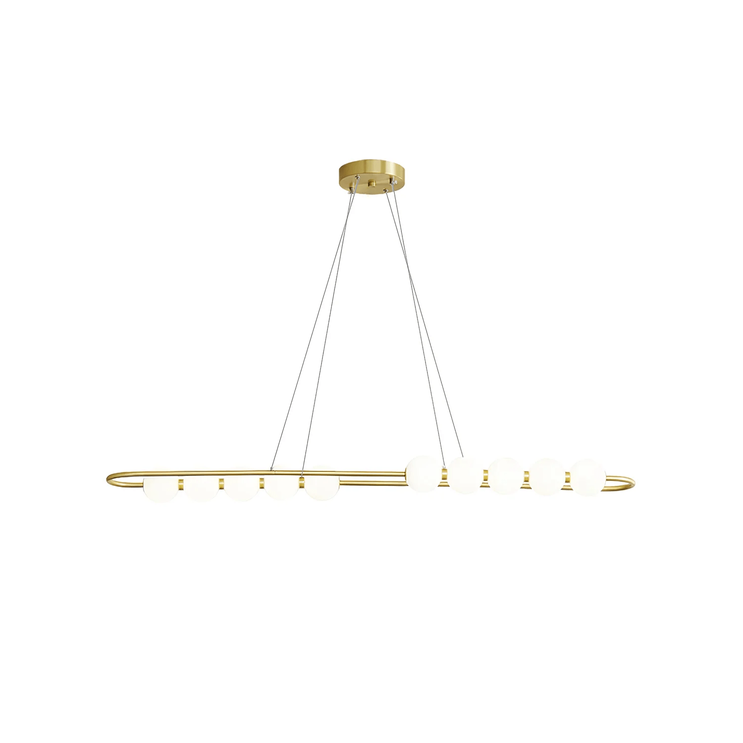 Cetalan Elegance Art Pearls Plastic Chandelier - Blowlighting
