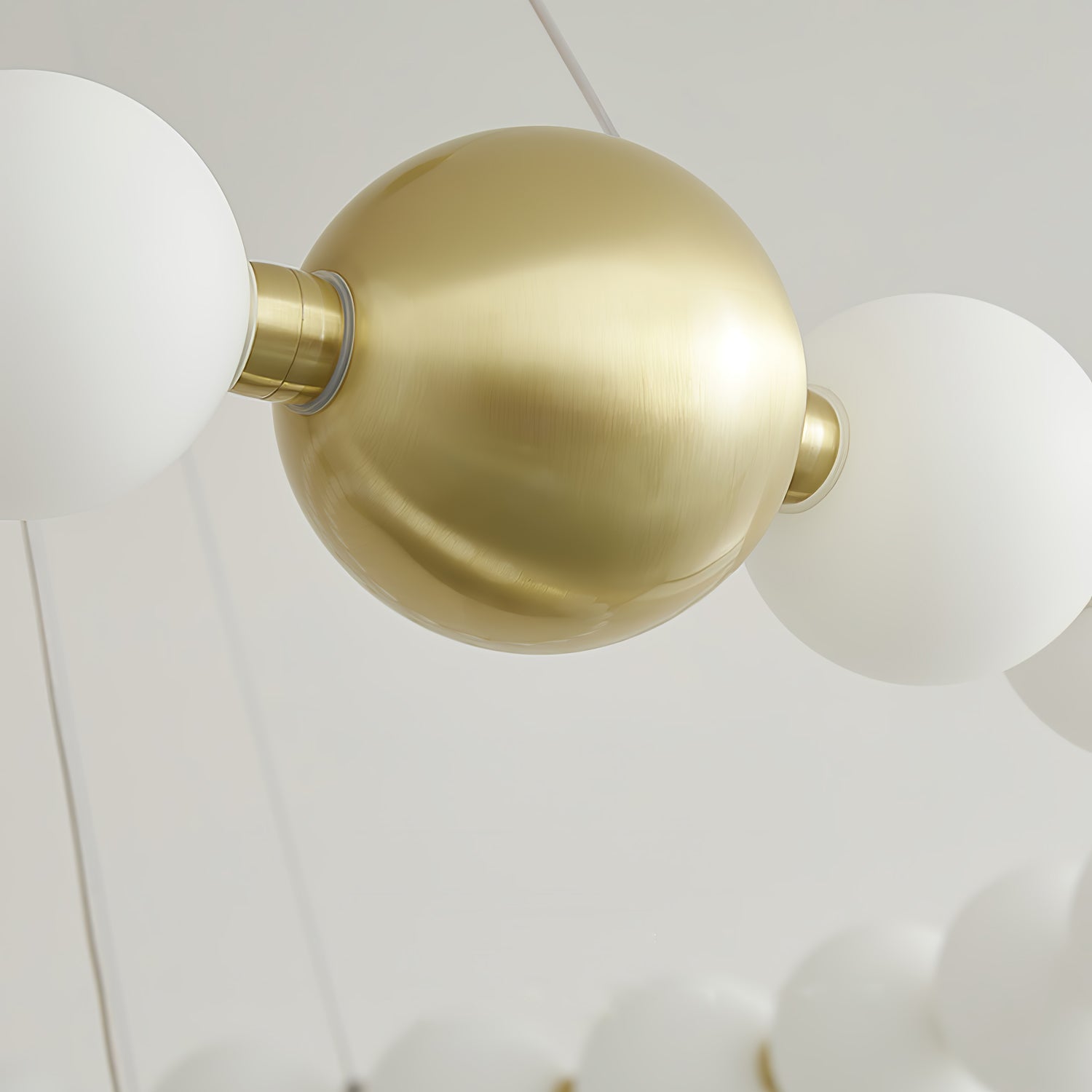 Cetalan Elegance Art Pearls Plastic Chandelier - Blowlighting