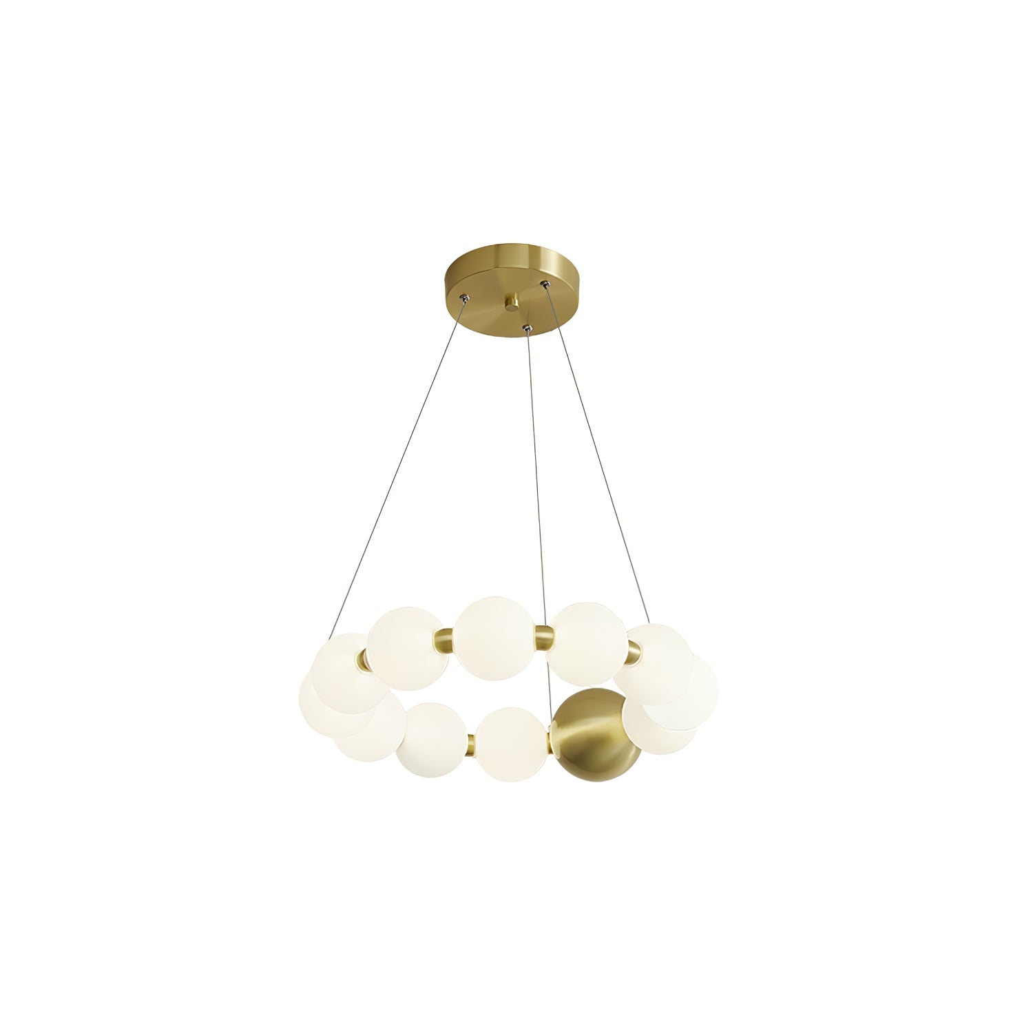 Cetalan Elegance Art Pearls Plastic Chandelier - Blowlighting