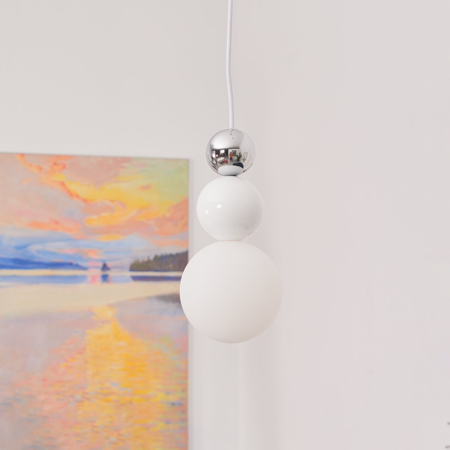 Acrylic Three Ball Pendant Lamp - Blowlighting