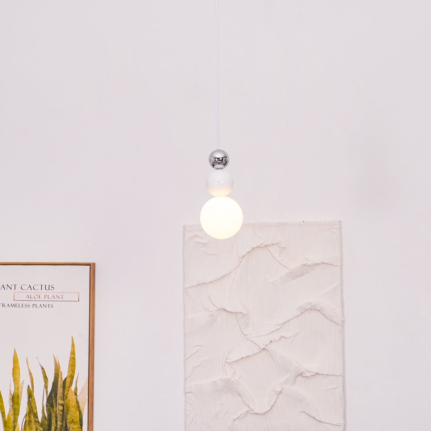 Acrylic Three Ball Pendant Lamp - Blowlighting