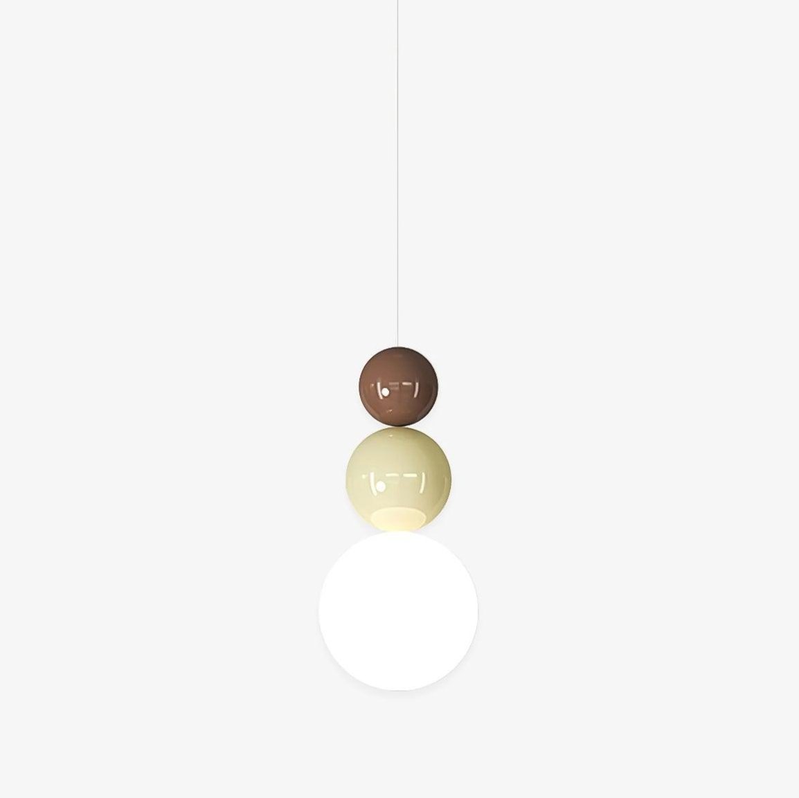 Acrylic Three Ball Pendant Lamp - Blowlighting
