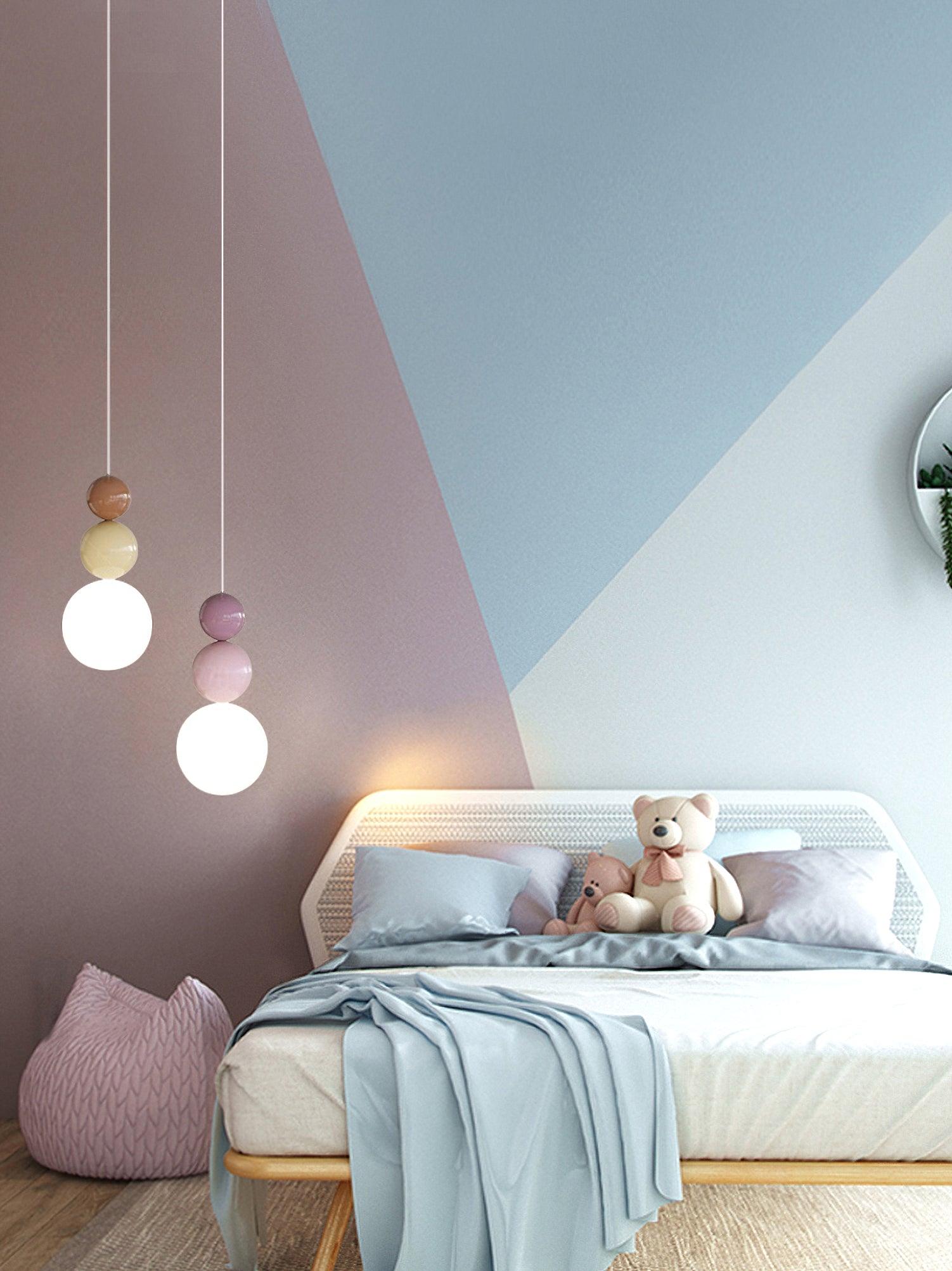 Acrylic Three Ball Pendant Lamp - Blowlighting