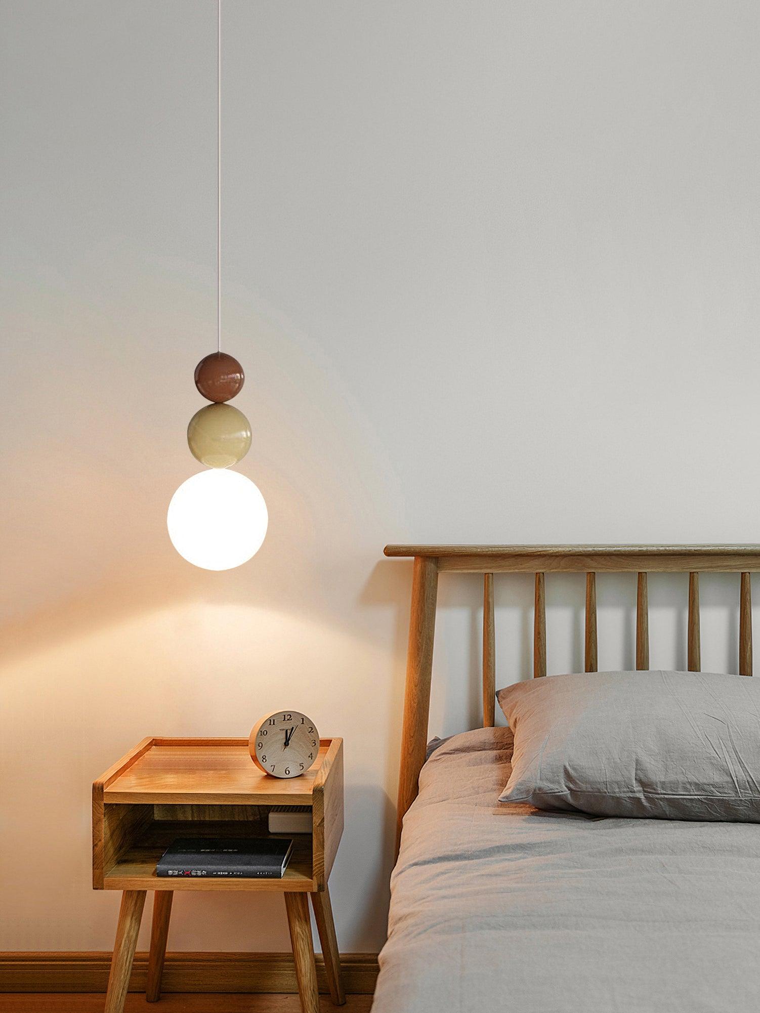 Acrylic Three Ball Pendant Lamp - Blowlighting