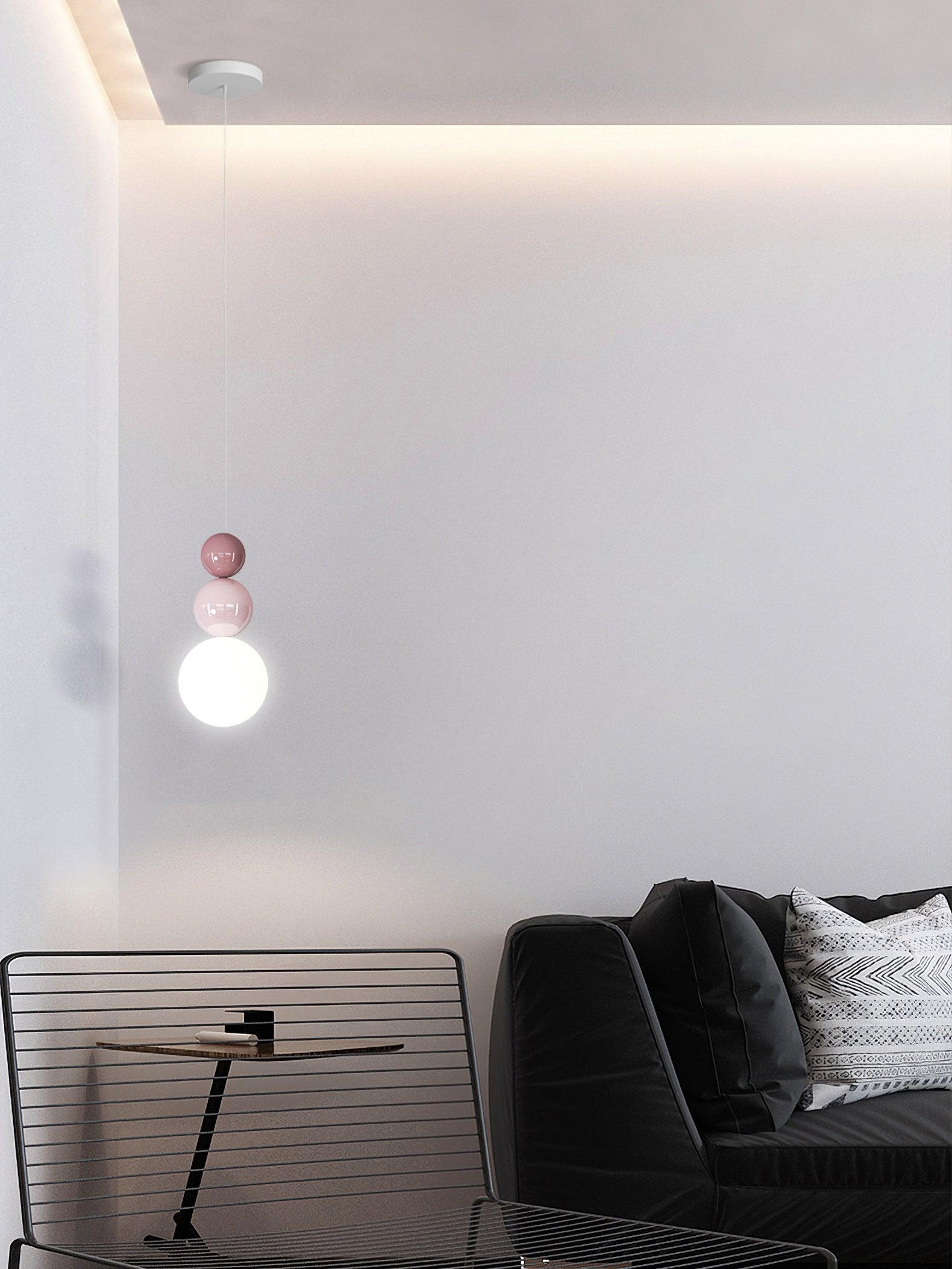 Acrylic Three Ball Pendant Lamp - Blowlighting