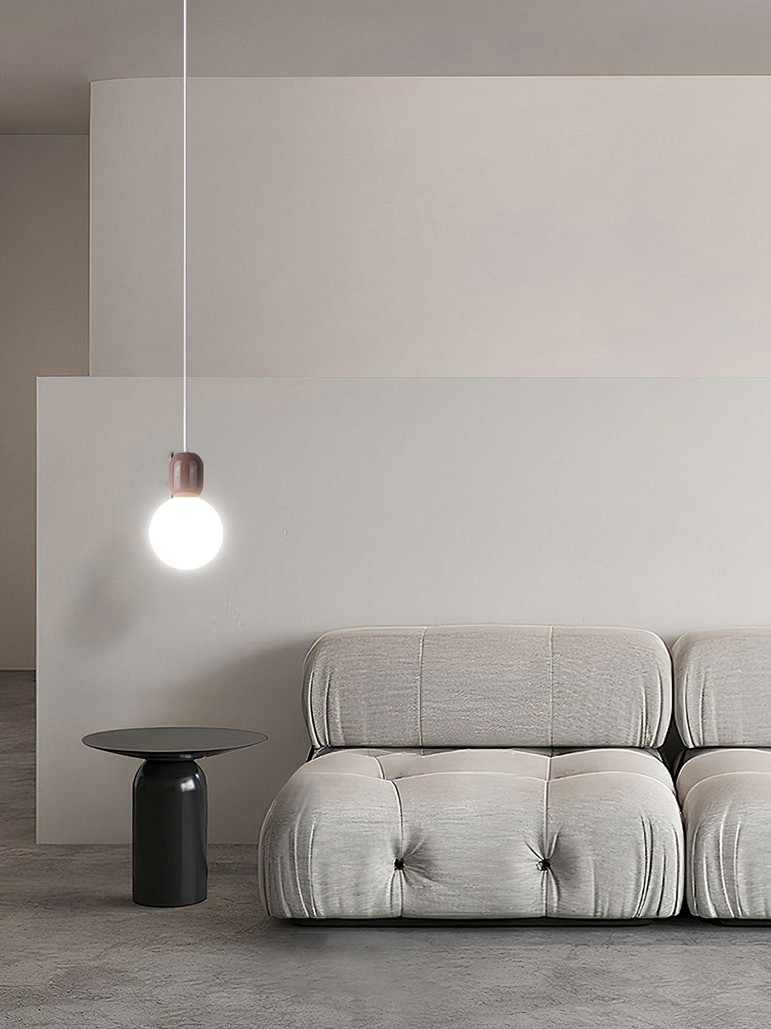 Acrylic Two Ball Pendant Light - Blowlighting