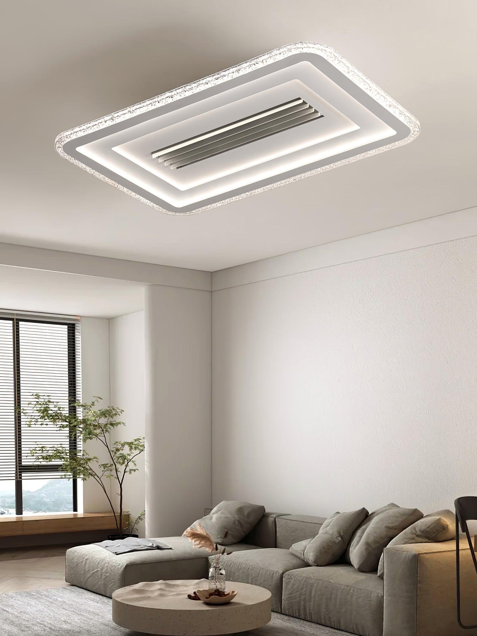 Acrylic Ultrathin Rectangle Ceiling Lamp - Blowlighting