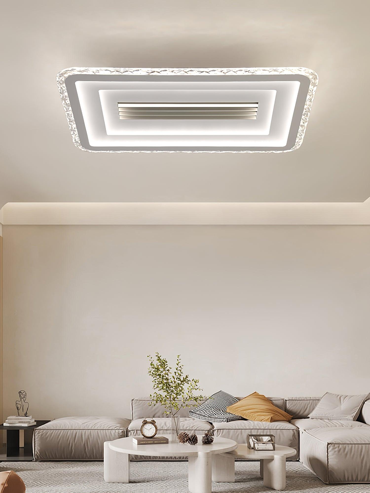 Acrylic Ultrathin Rectangle Ceiling Lamp - Blowlighting