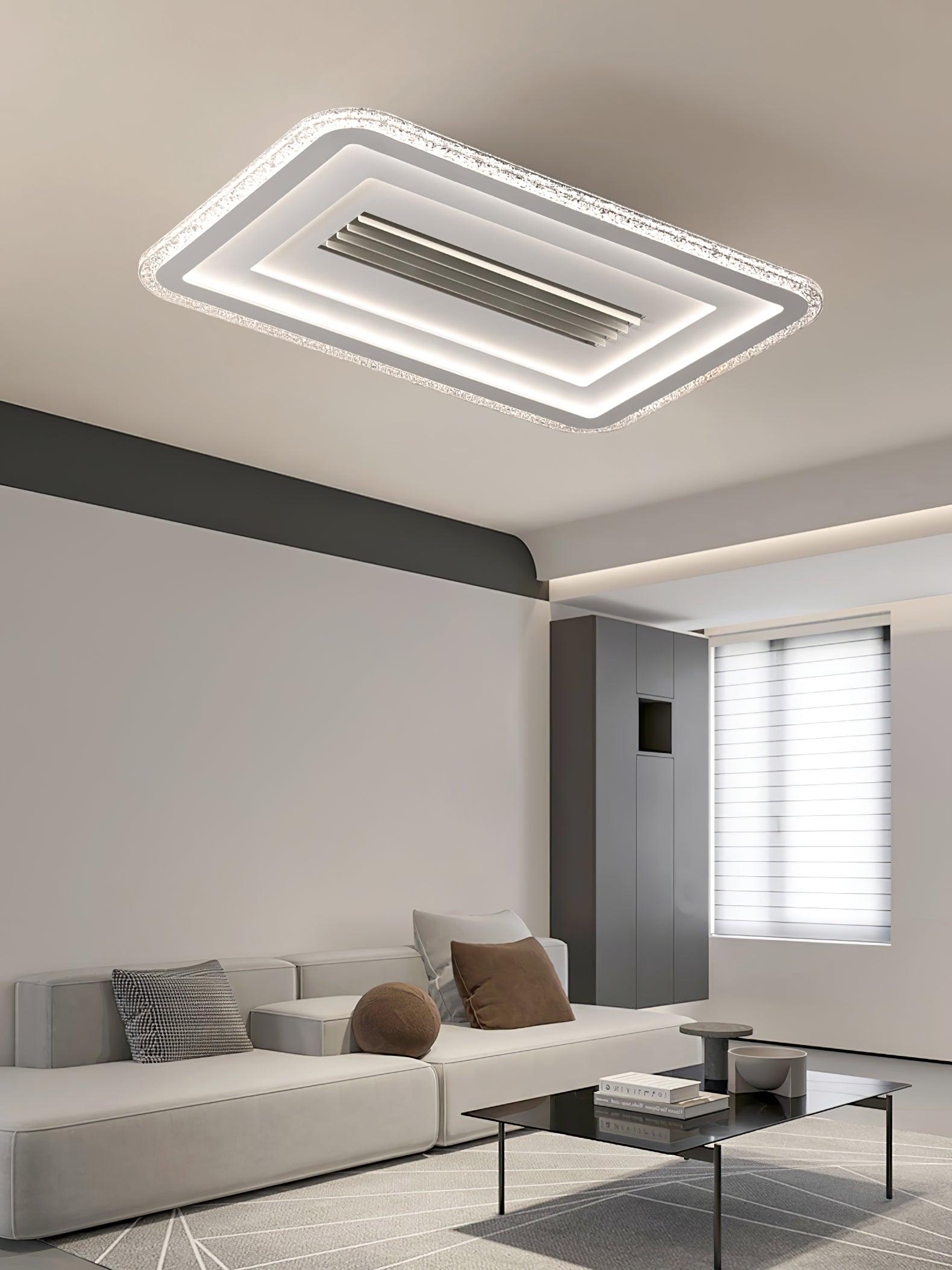 Acrylic Ultrathin Rectangle Ceiling Lamp - Blowlighting