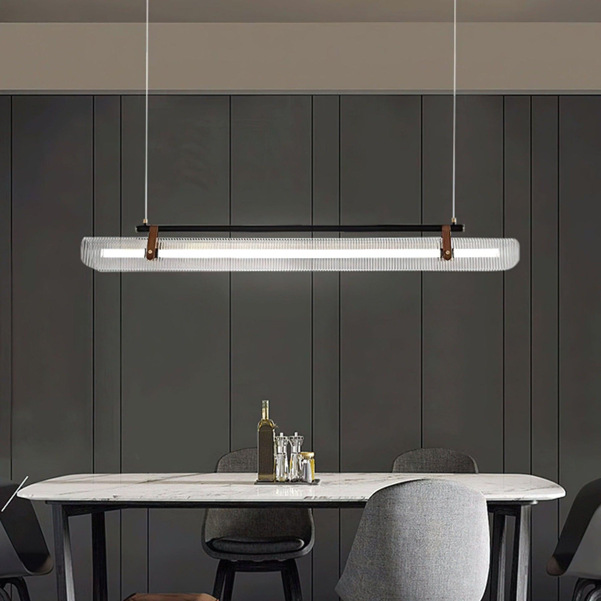 Acrylic Linear Chandelier - Blowlighting