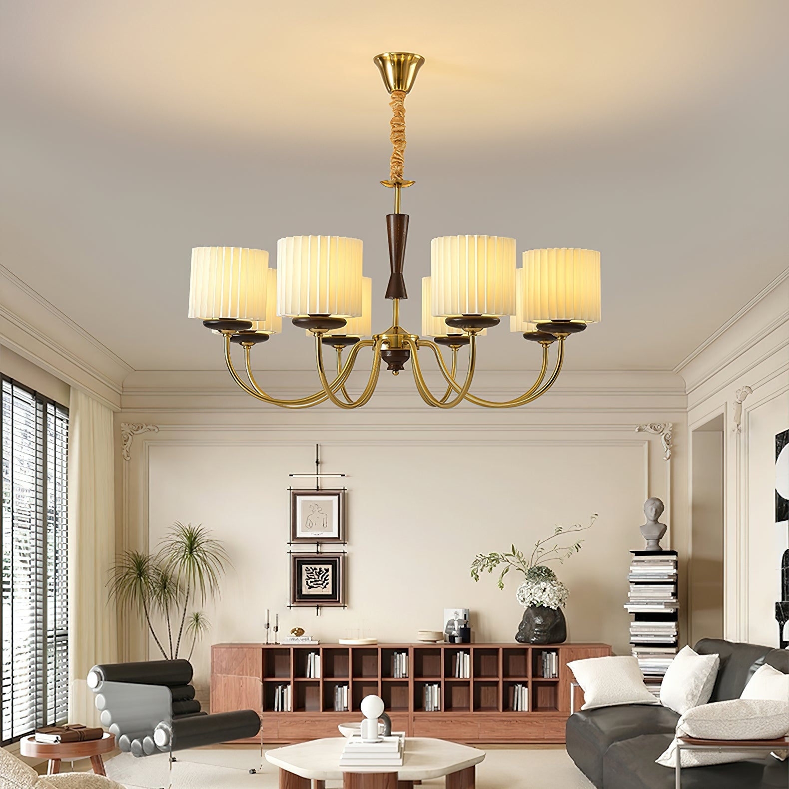 Acurt Chandelier - Blowlighting