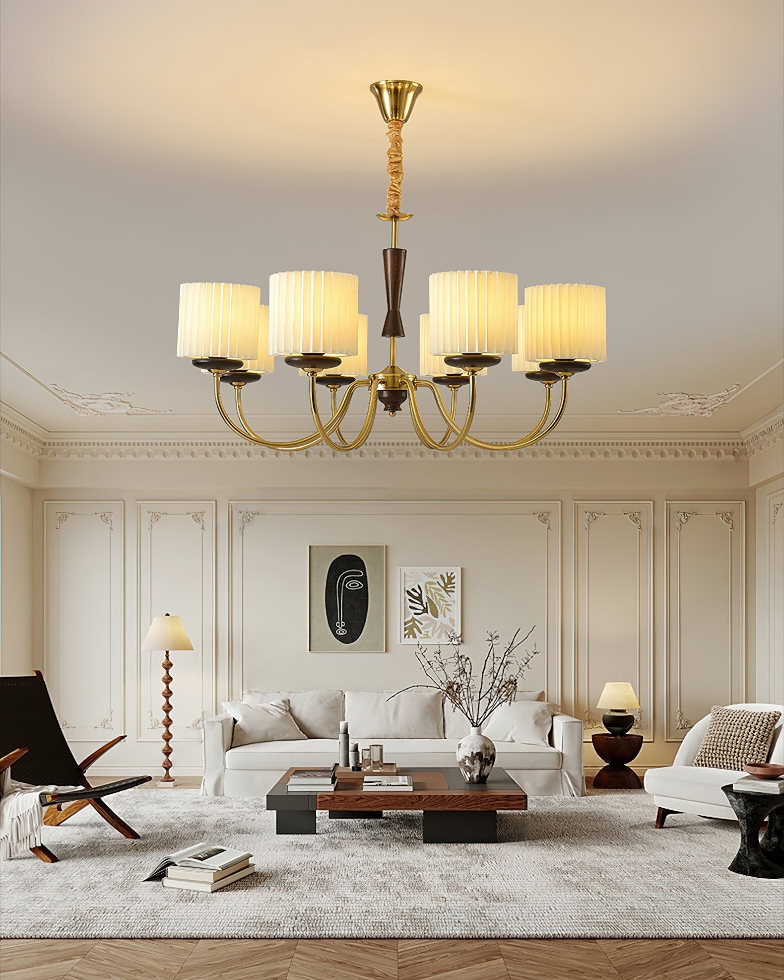 Acurt Chandelier - Blowlighting