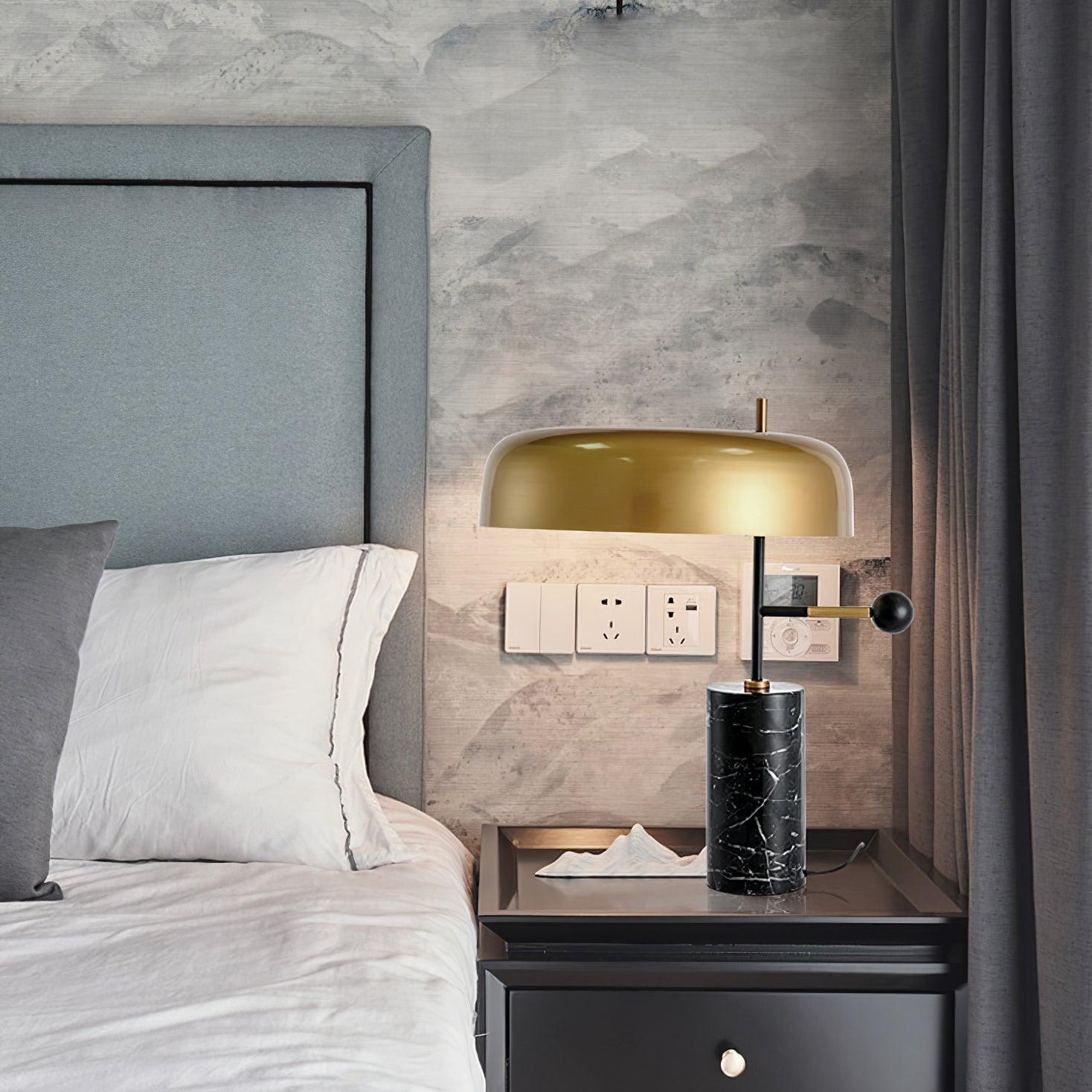 Vovena Marble Table Lamp - Blowlighting