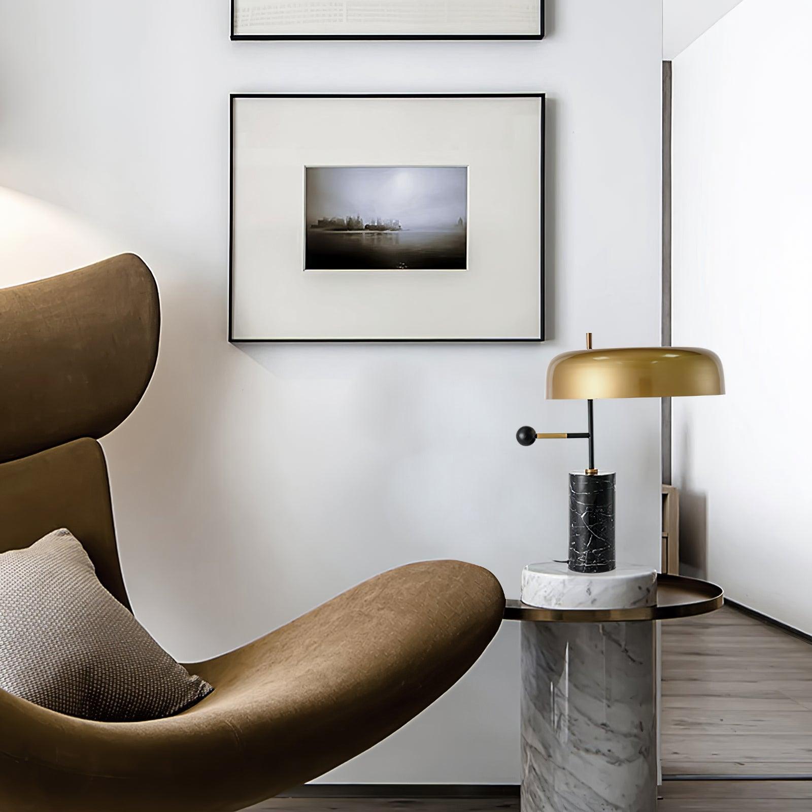 Vovena Marble Table Lamp - Blowlighting