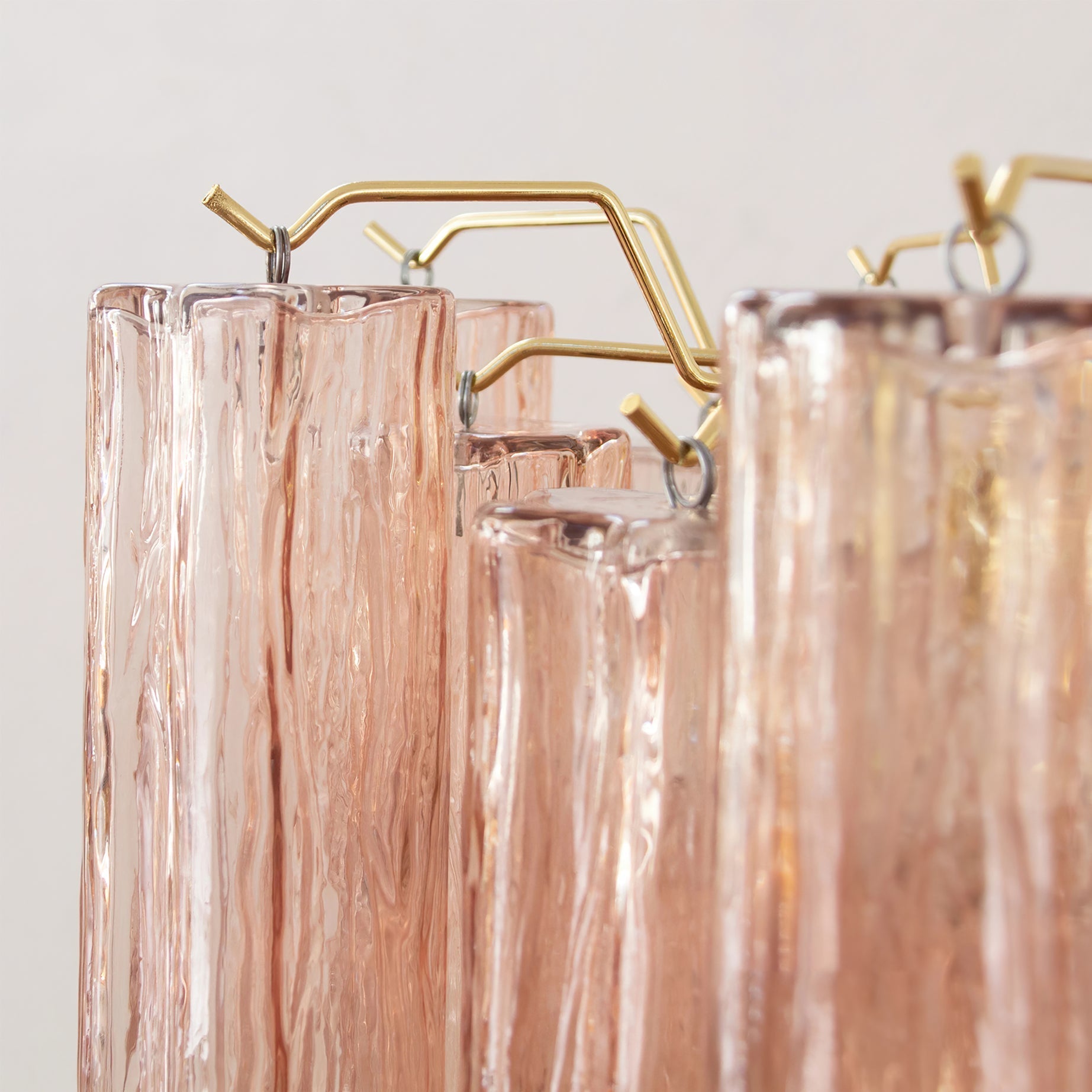 Aurora Chandelier Glass Tube Layered Luxury - Blowlighting